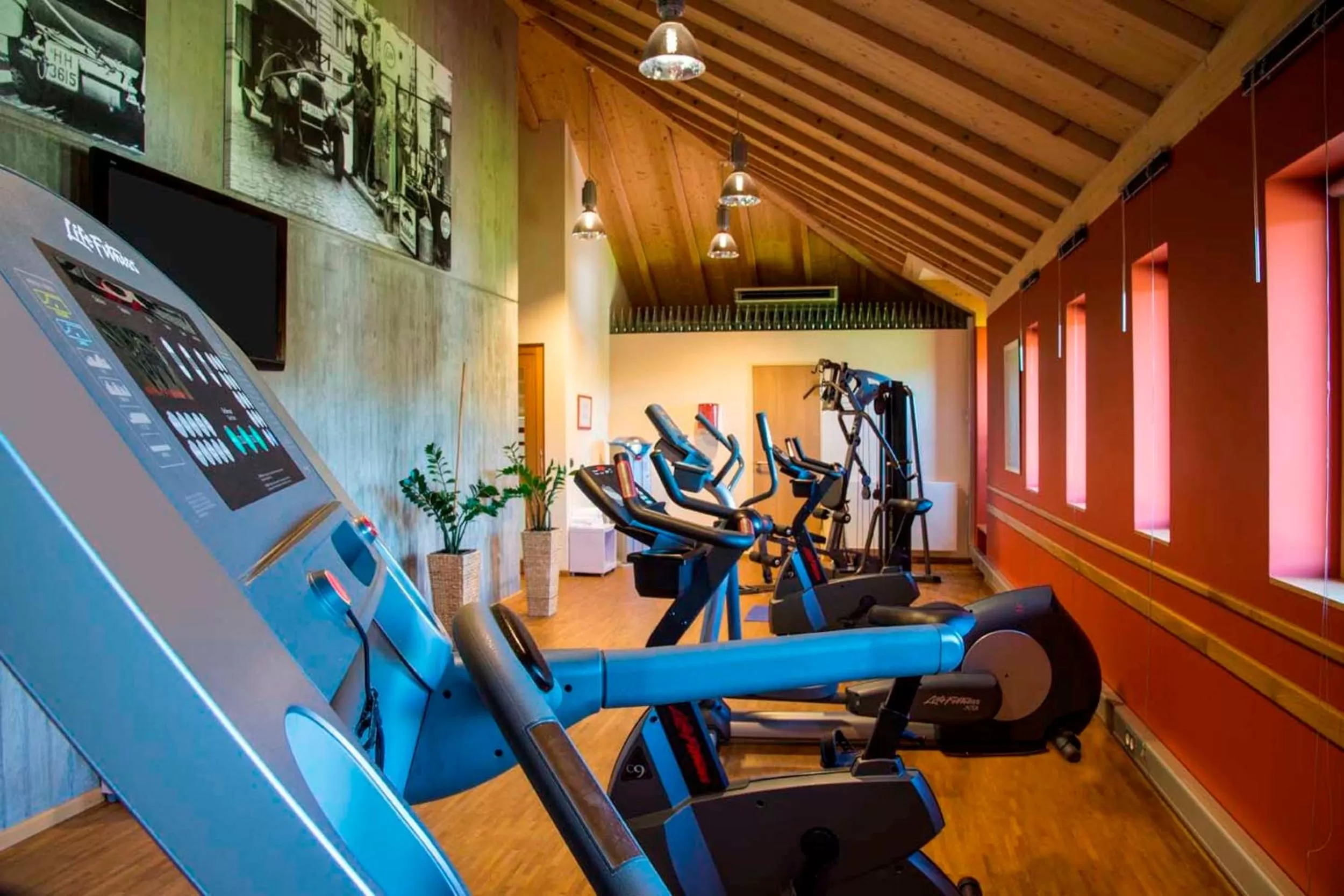 Fitness centre/facilities in Hotel Simon's Plaza