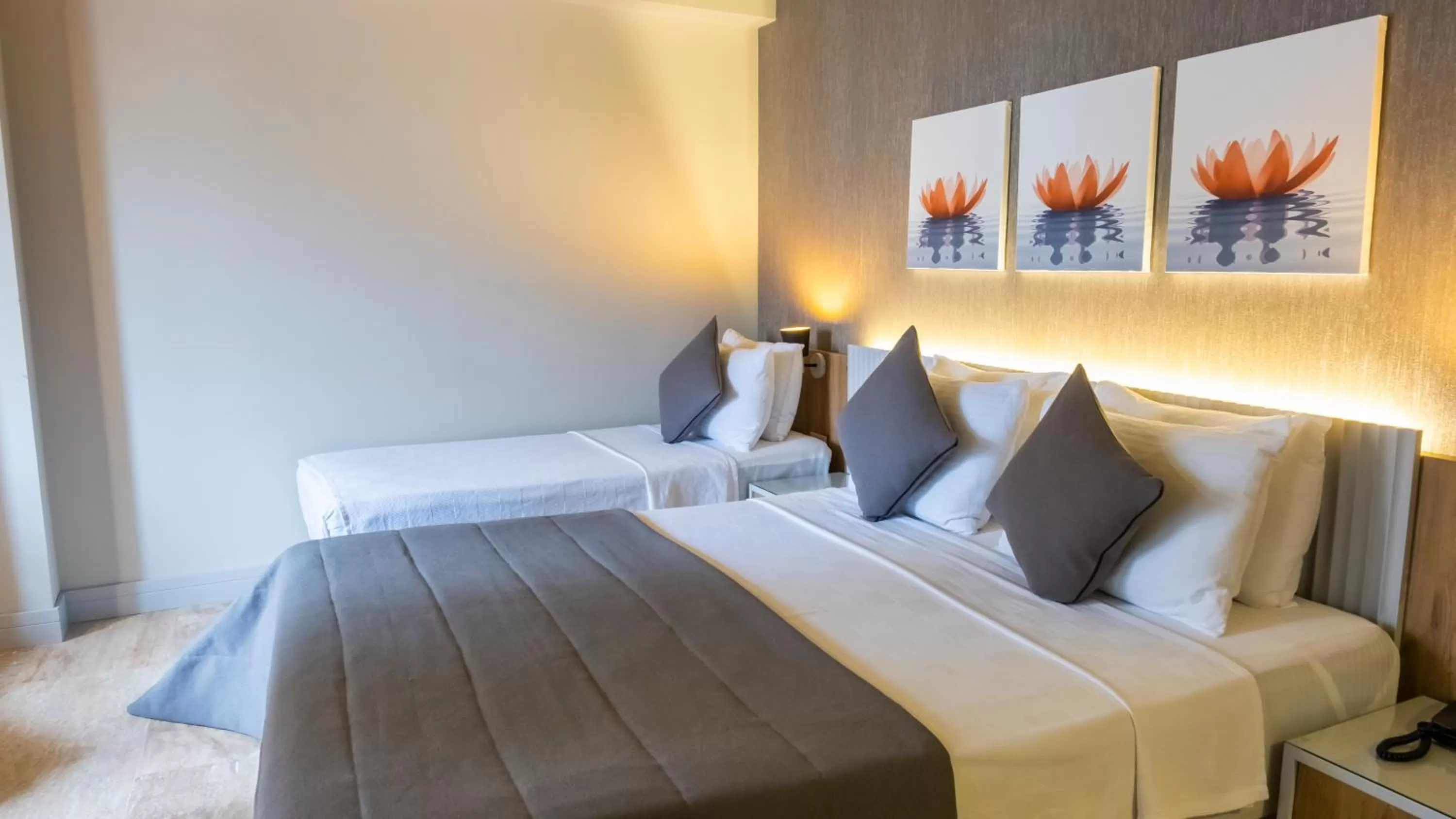 Bed in Ariel Hotel Alaçatı