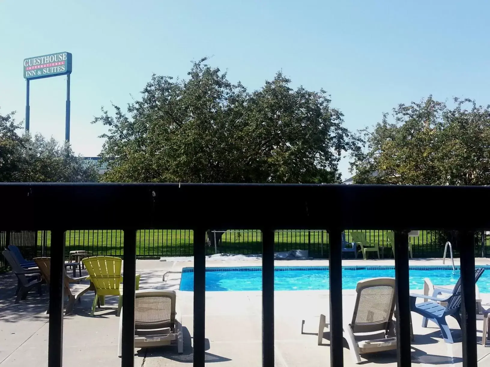 Pool View in FairBridge Extended Stay, a Kitchenette Hotel