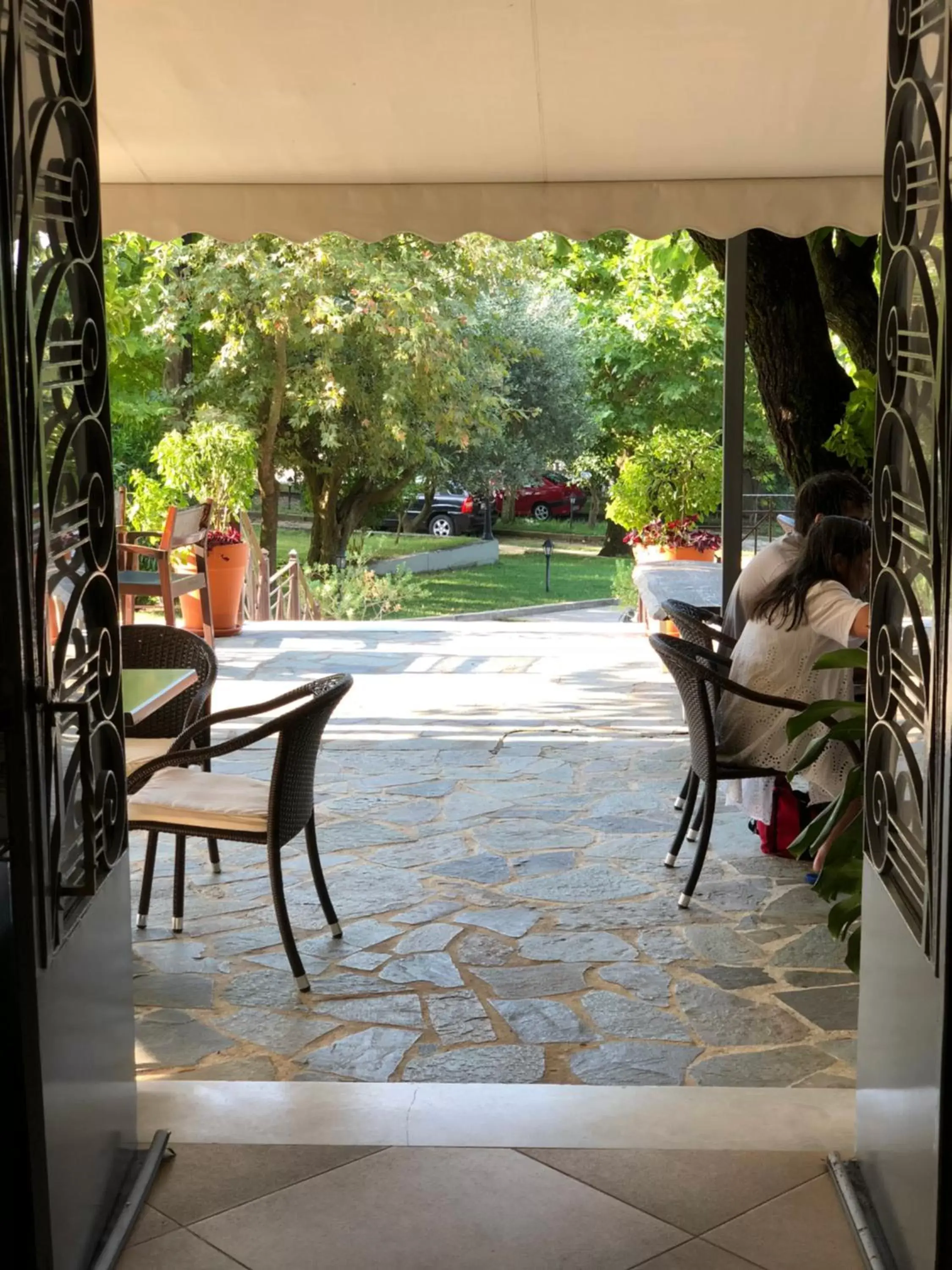 Balcony/Terrace in Hotel Marathia