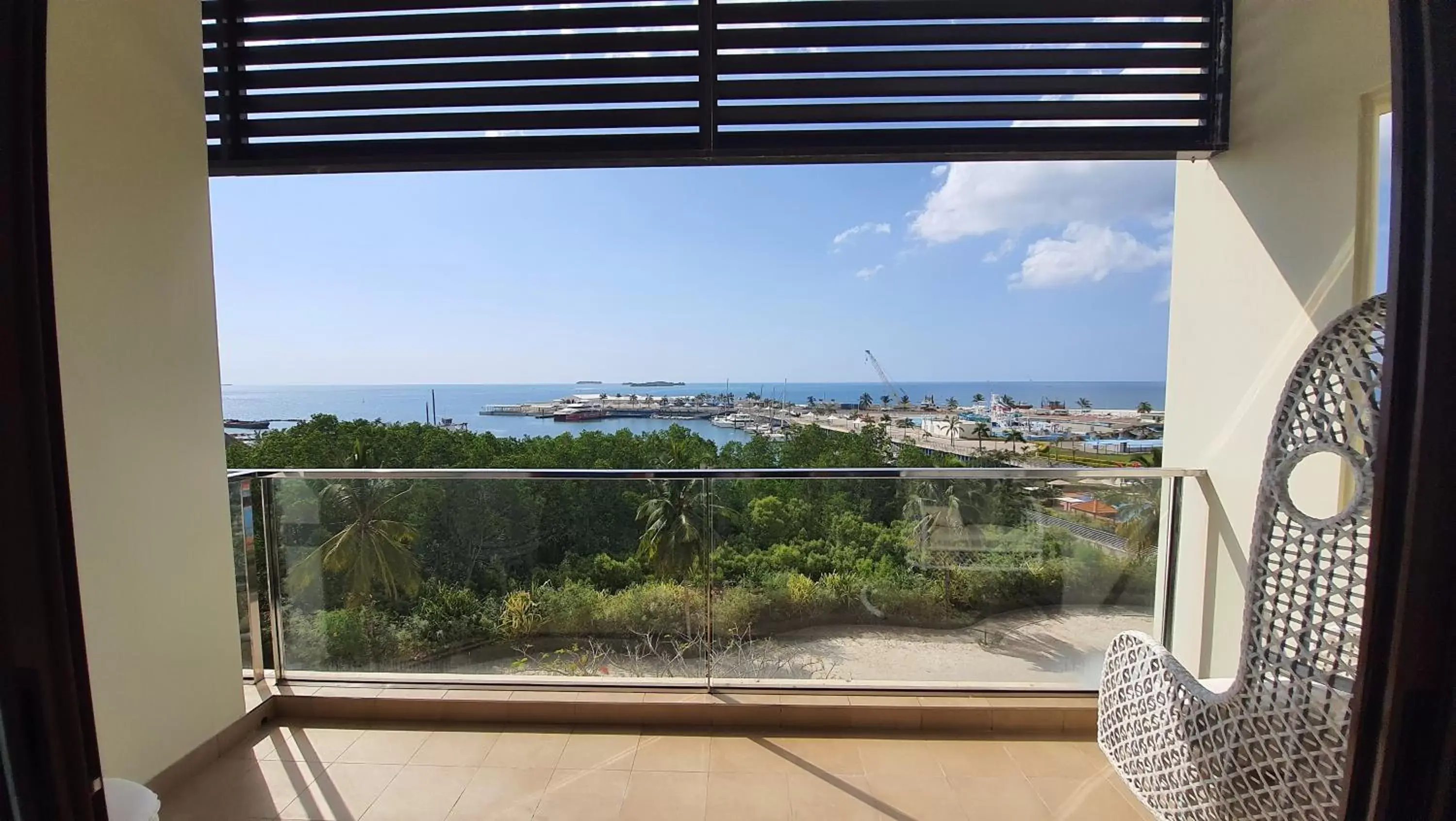 View (from property/room), Balcony/Terrace in Hotel Verde Zanzibar - Azam Luxury Resort and Spa