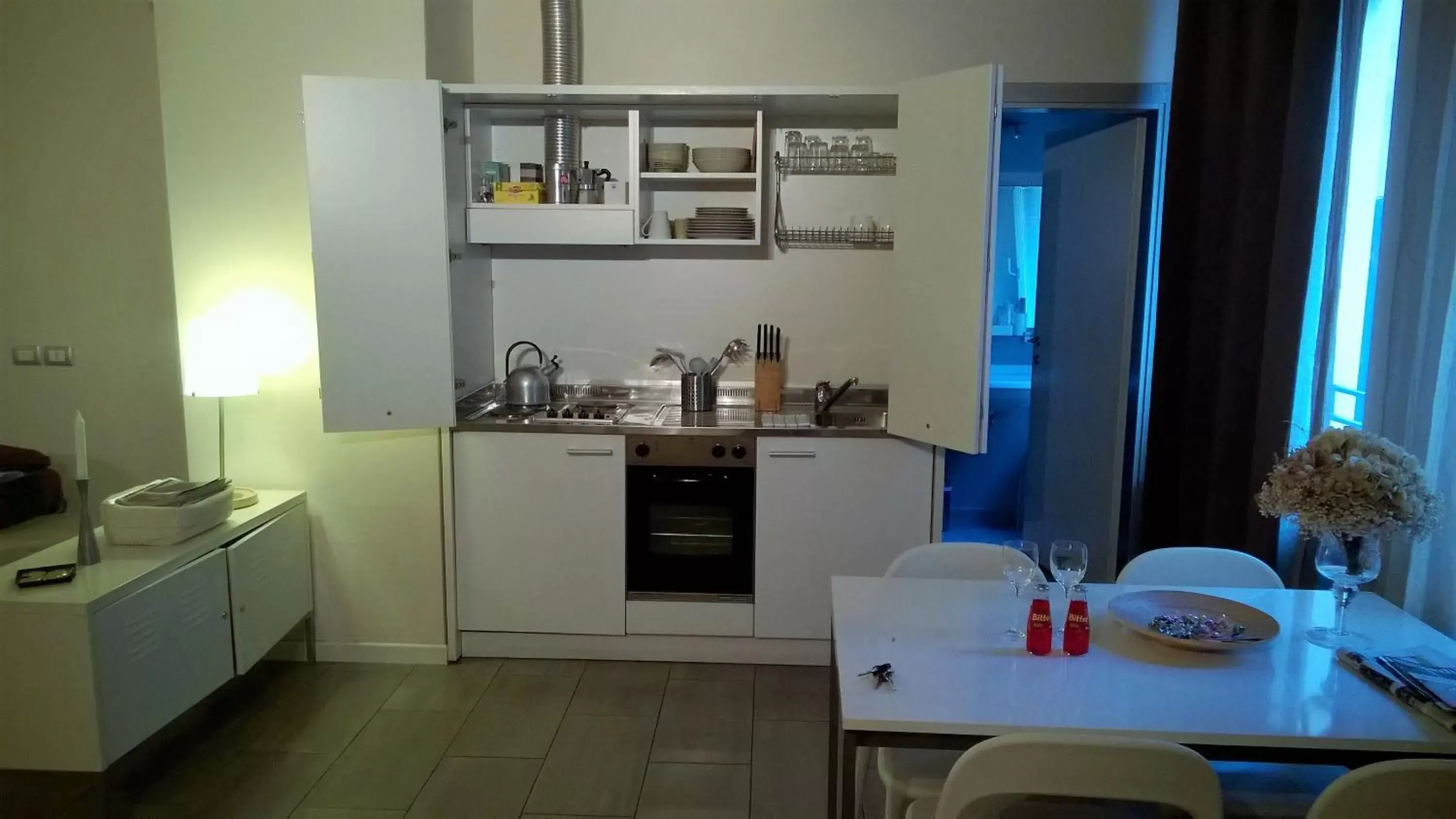 Dining area, Kitchen/Kitchenette in Agorà Residenza