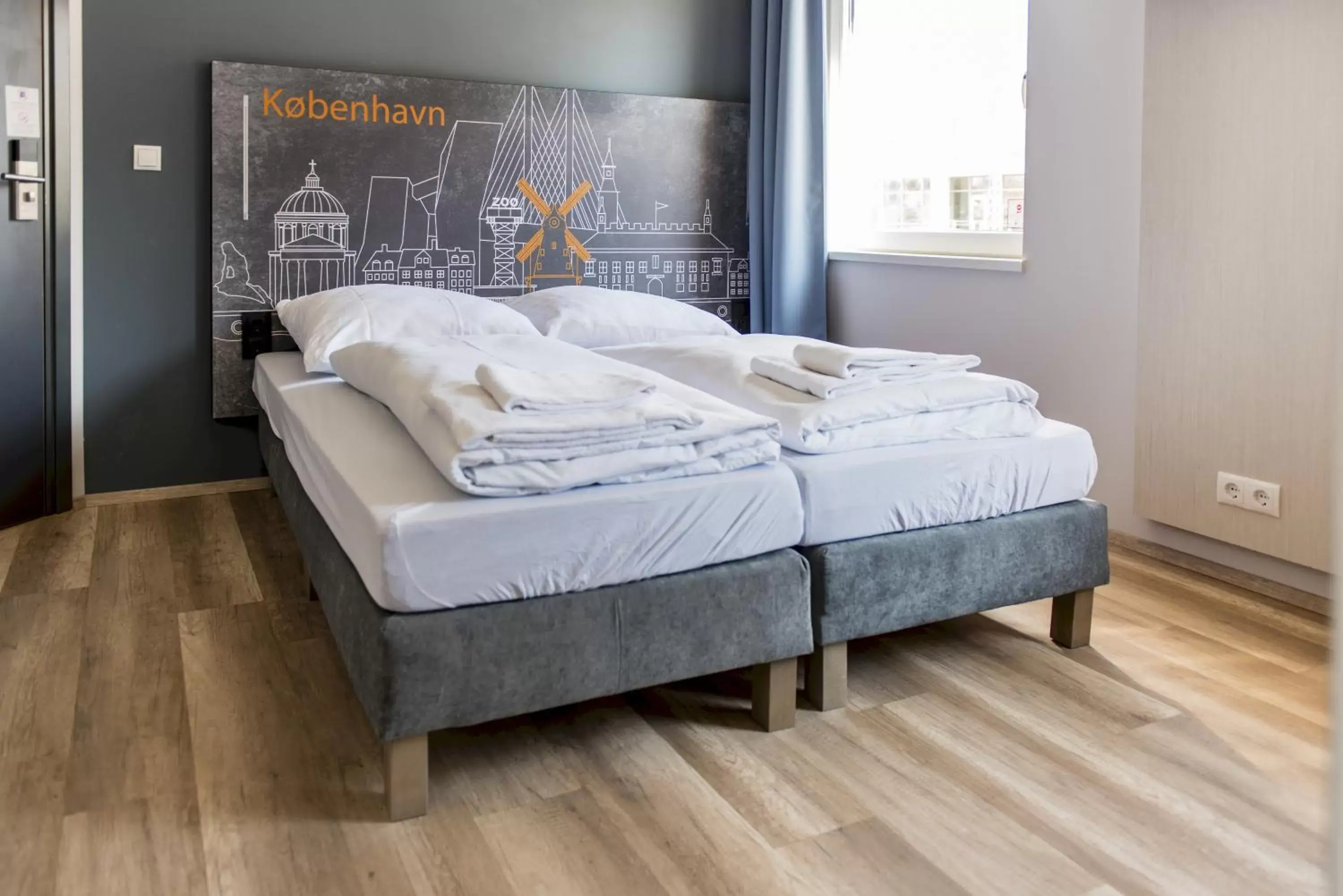 Bedroom, Bed in A&O Copenhagen Norrebro