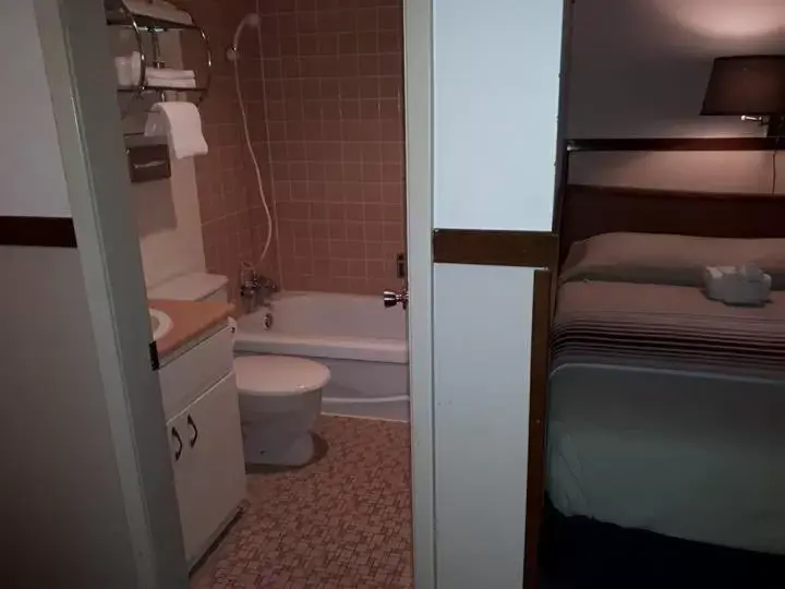 Bathroom in Falcon Nest Motel