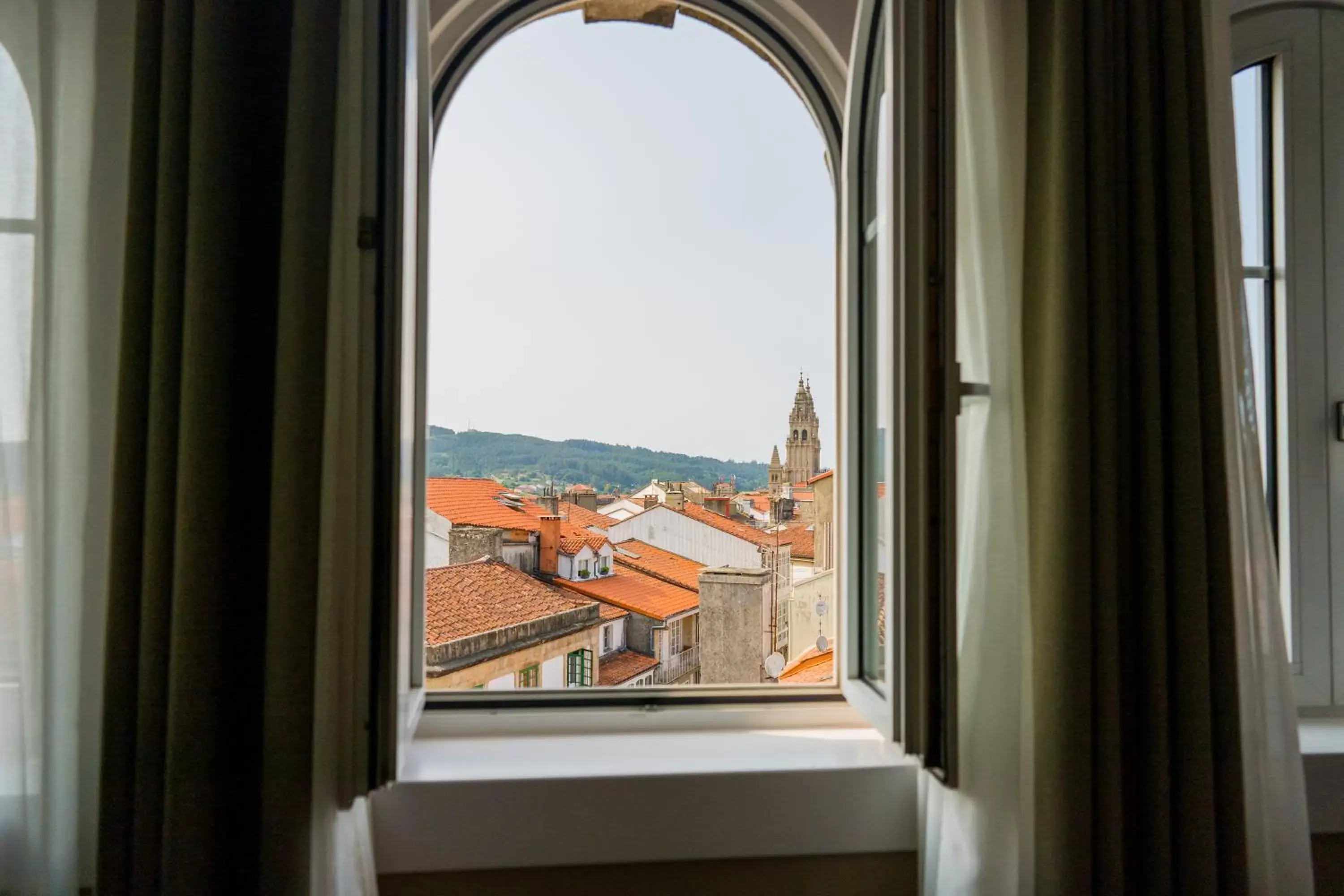 View (from property/room) in Hotel Compostela