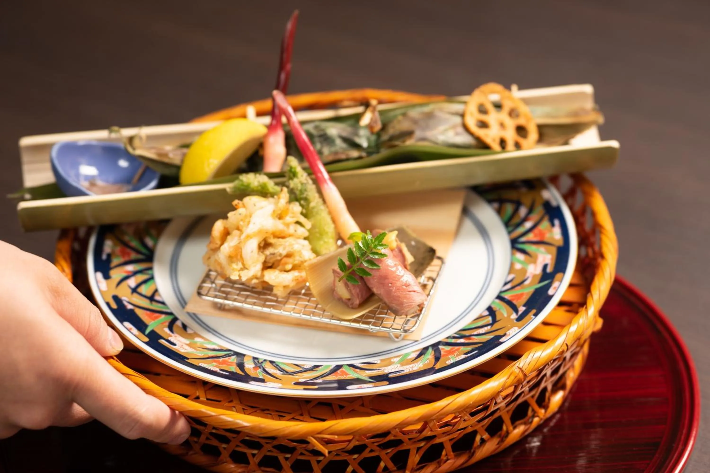 Food and drinks in Fuji Onsenji Yumedono