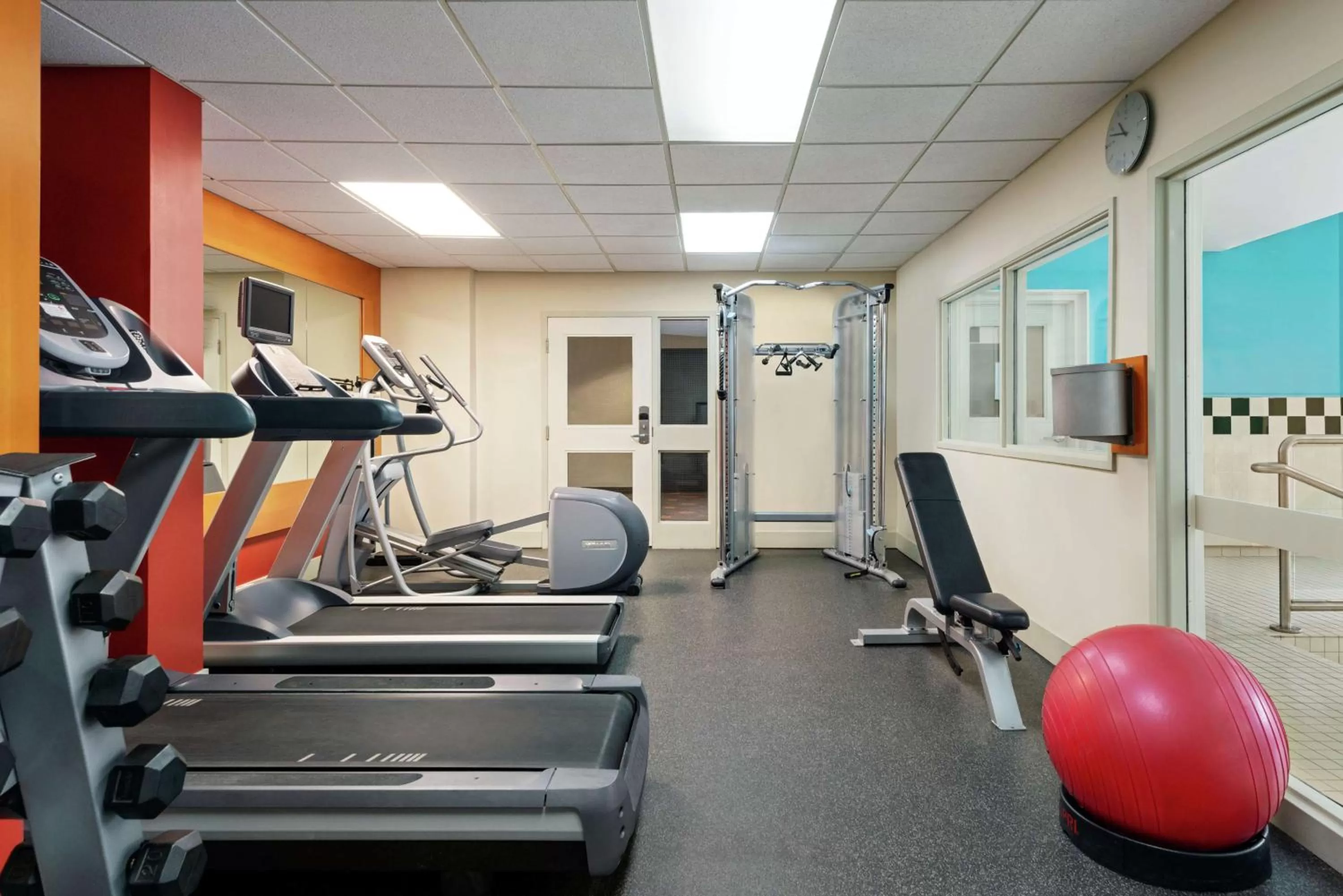 Fitness centre/facilities in Hilton Garden Inn Saskatoon Downtown