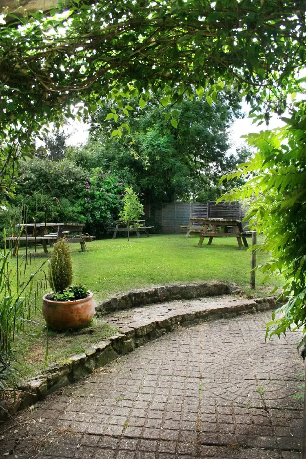 Garden in The Butterleigh Inn