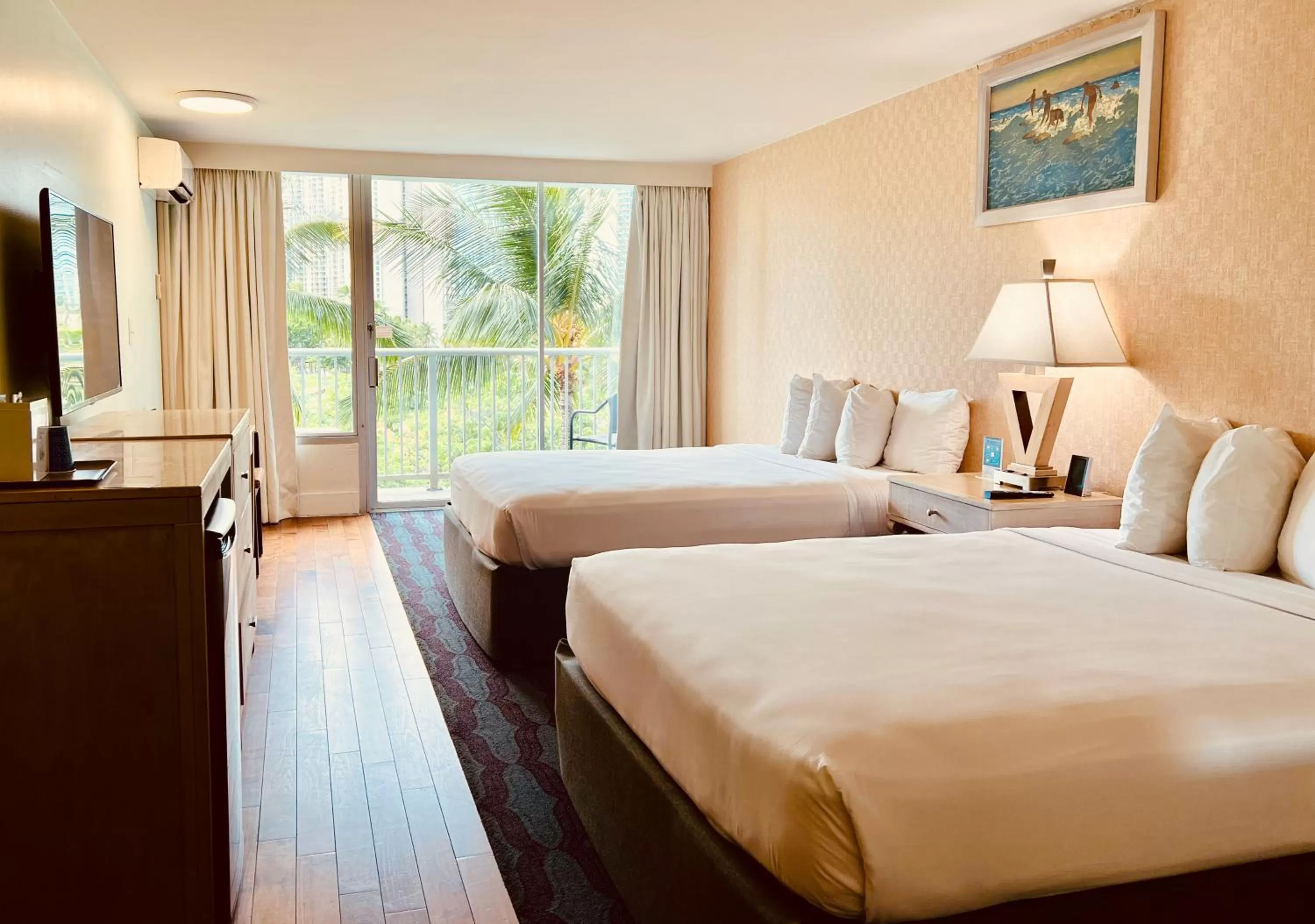 Bed in Hotel La Croix