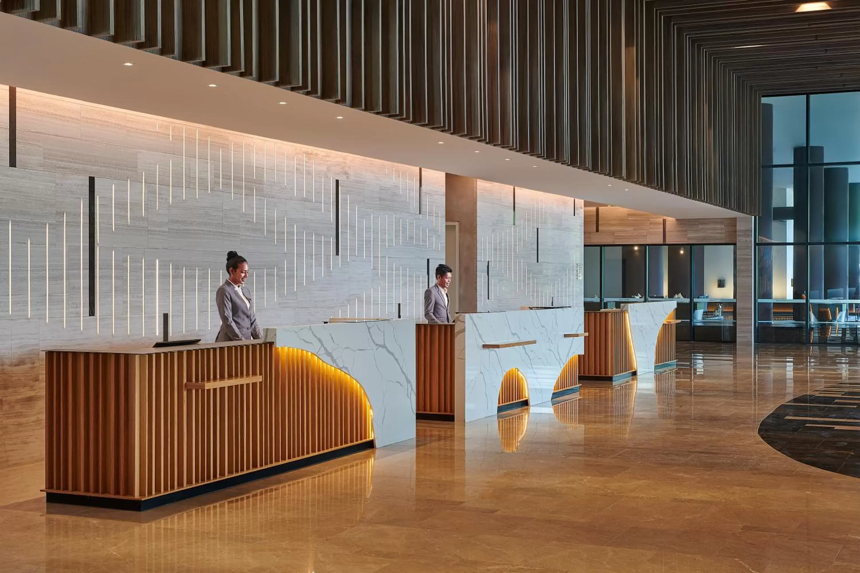 Lobby or reception in Courtyard by Marriott Melaka