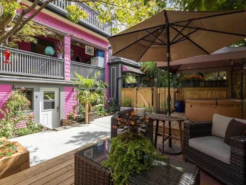 Patio in West End Guest House