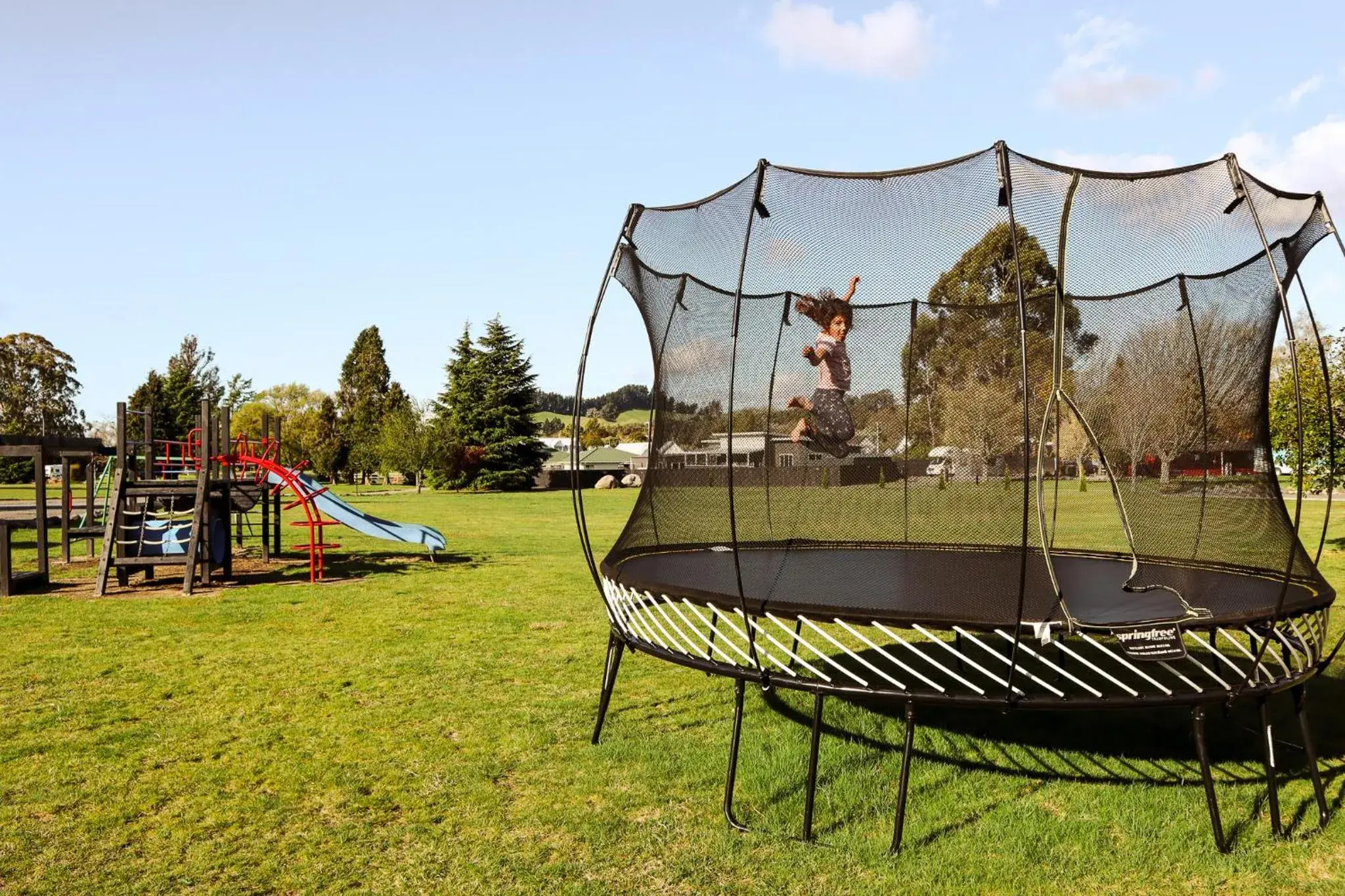 Children's Play Area in Parklands Motorlodge & Holiday Park