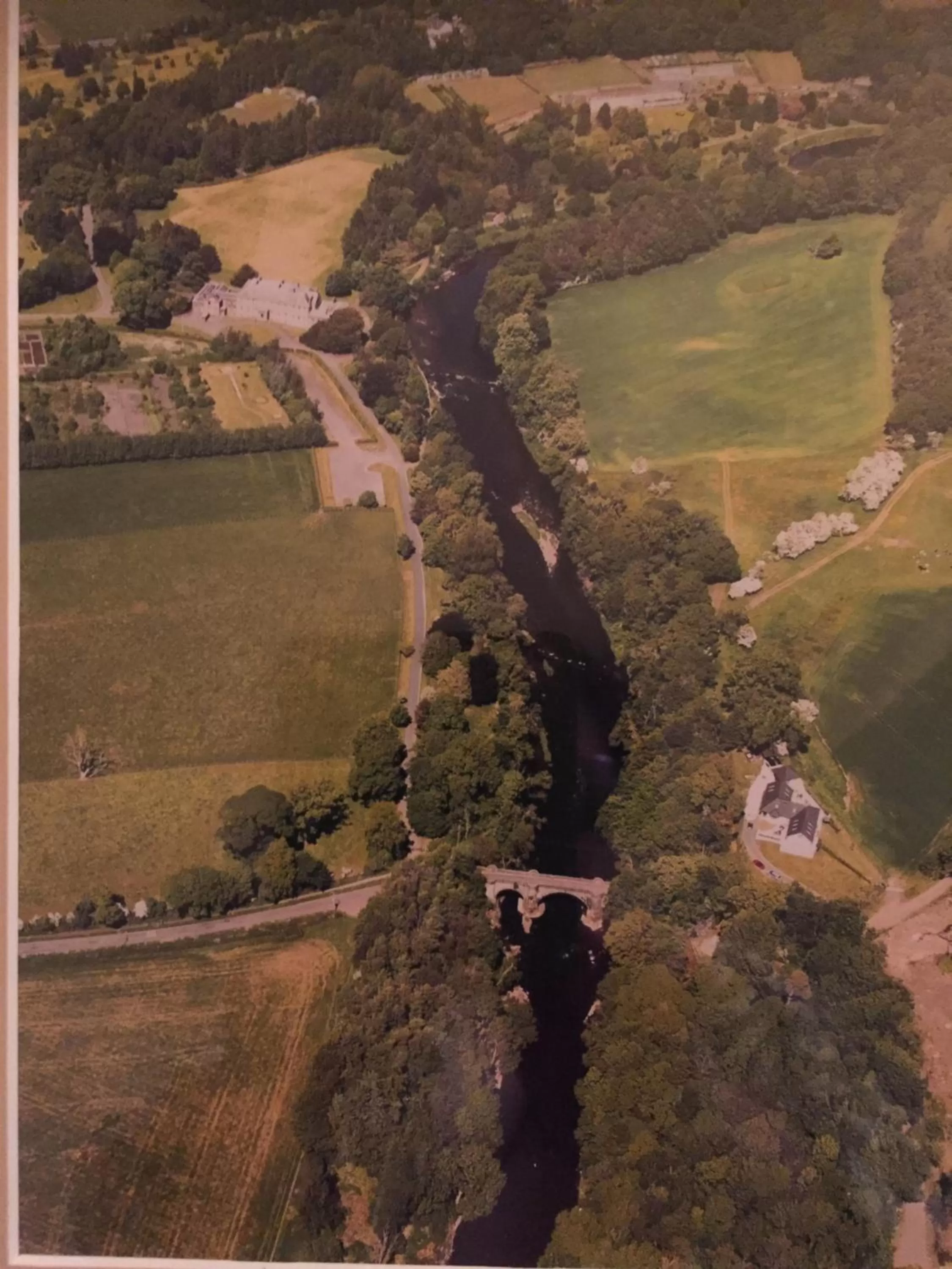 Natural landscape, Bird's-eye View in Retreat at The Knowe Auchincruive Estate