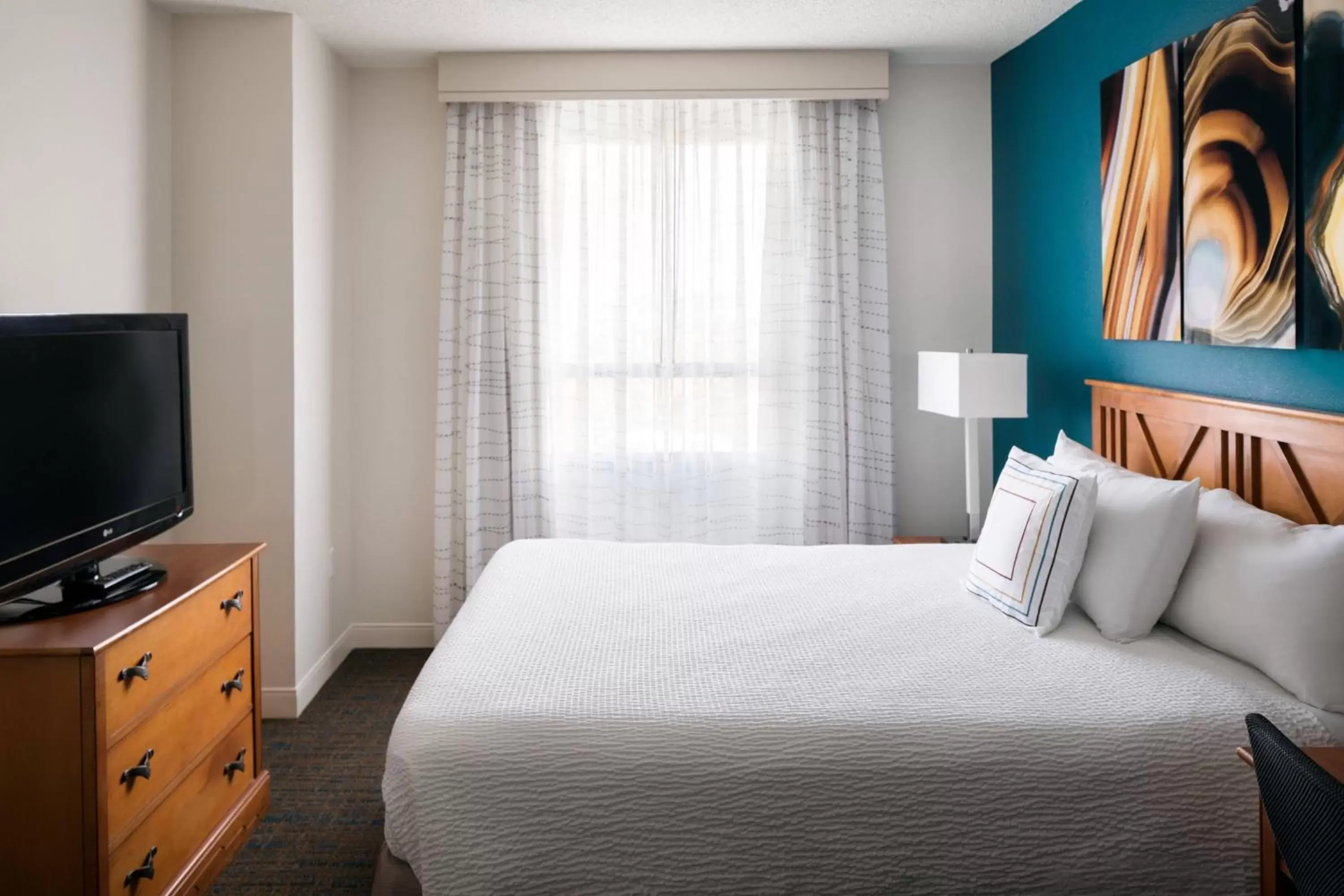 Bedroom, Bed in Residence Inn by Marriott Las Vegas Hughes Center