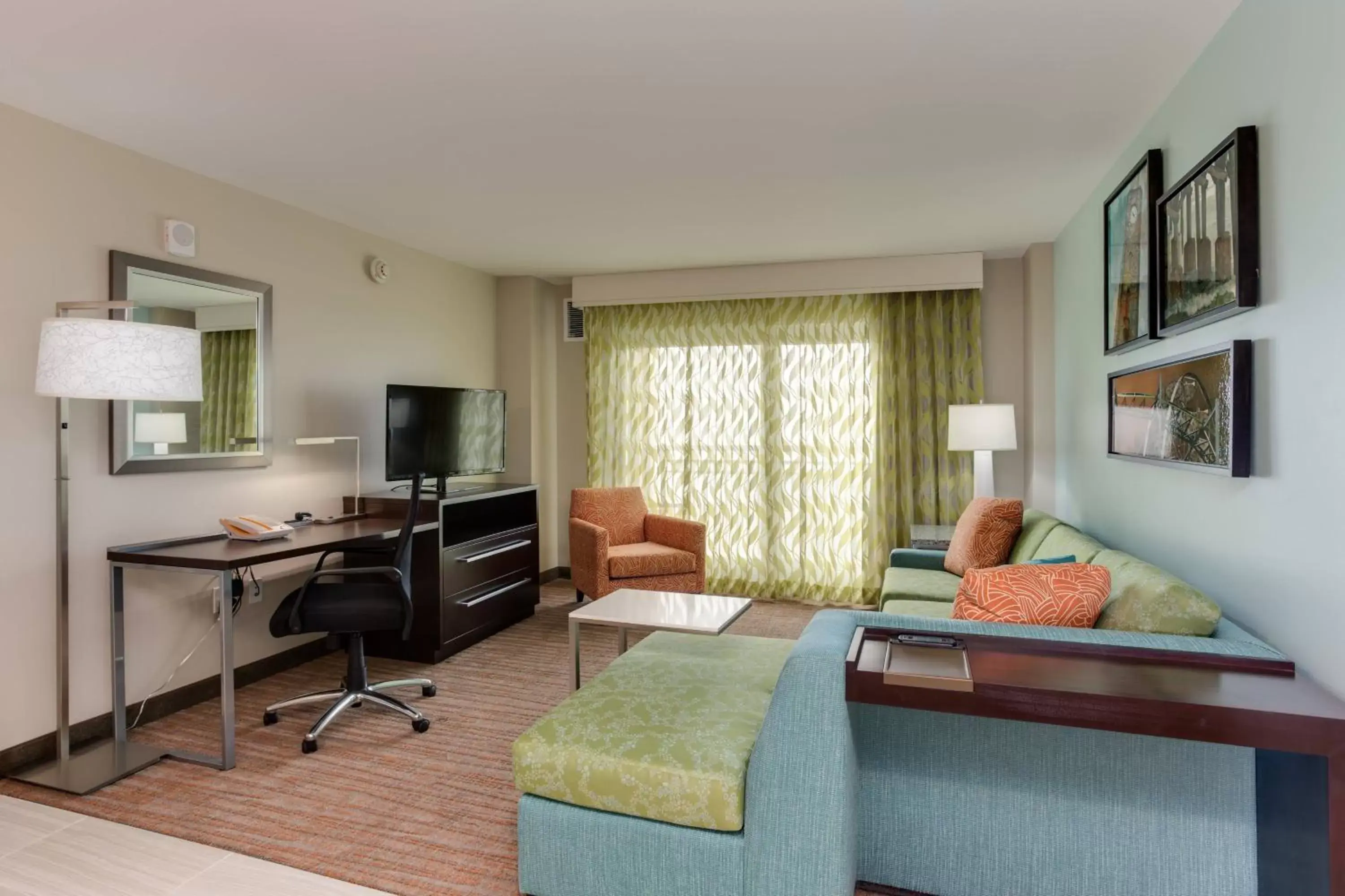 Living room, Seating Area in Residence Inn by Marriott Daytona Beach Oceanfront