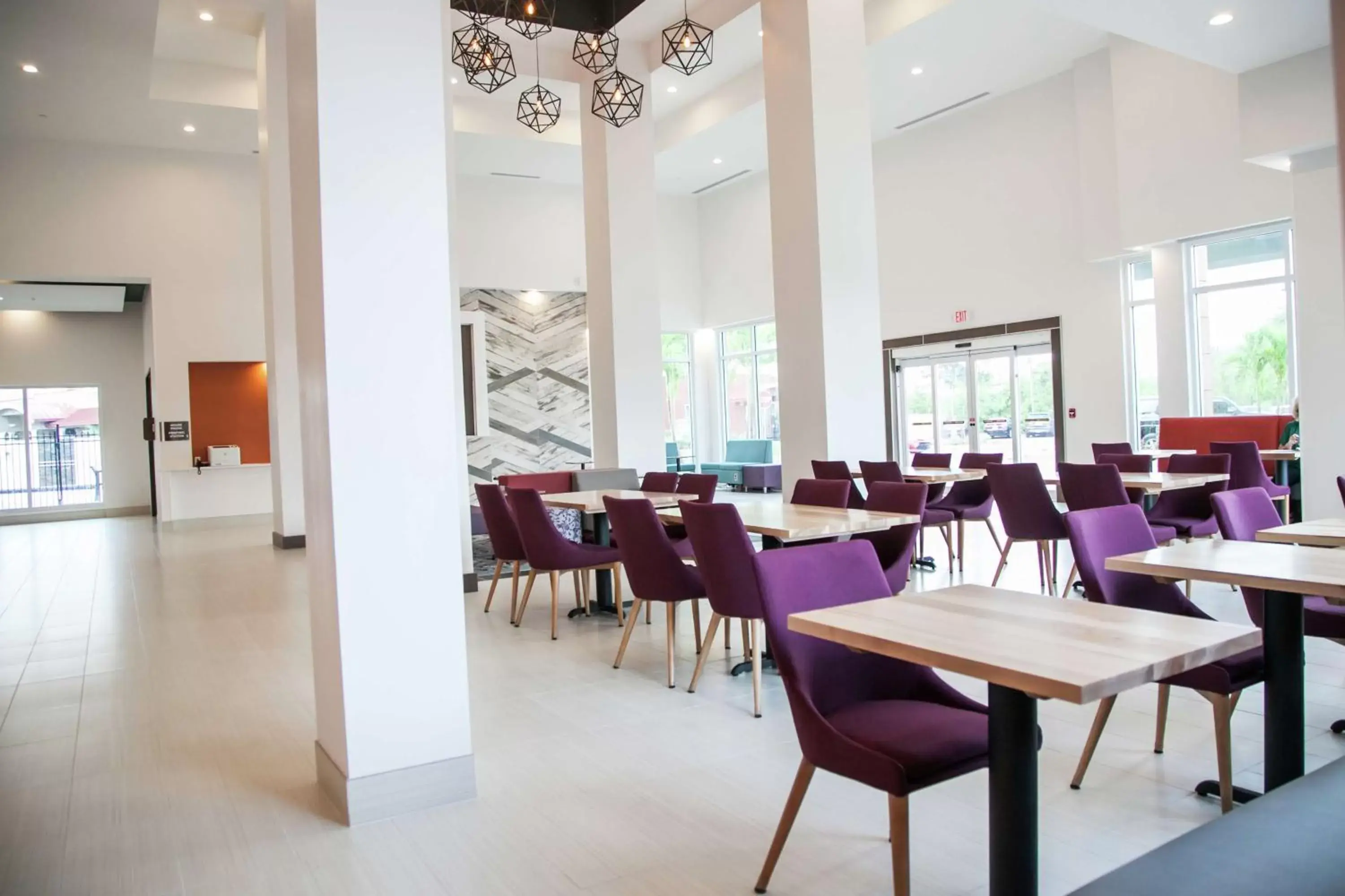 Dining area, Restaurant/Places to Eat in Hilton Garden Inn Tampa Suncoast Parkway