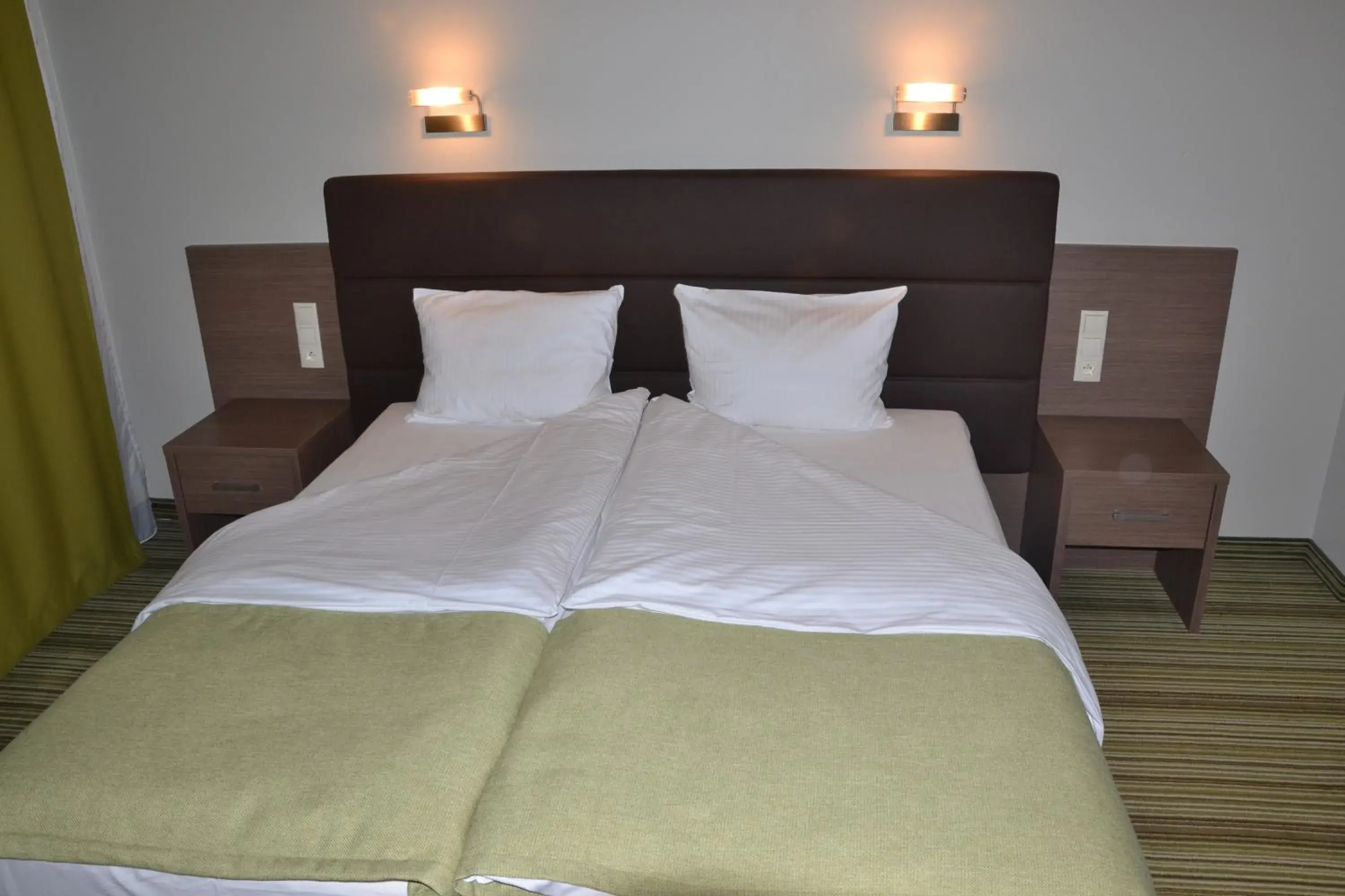 Bed in Hotel Pod Dębem