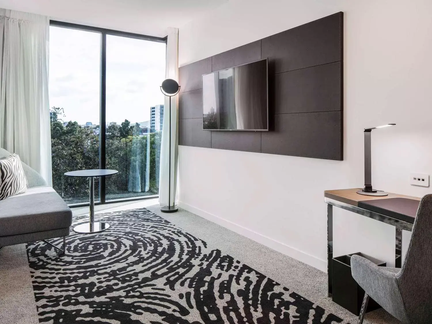 Living room, TV/Entertainment Center in Novotel Brisbane South Bank