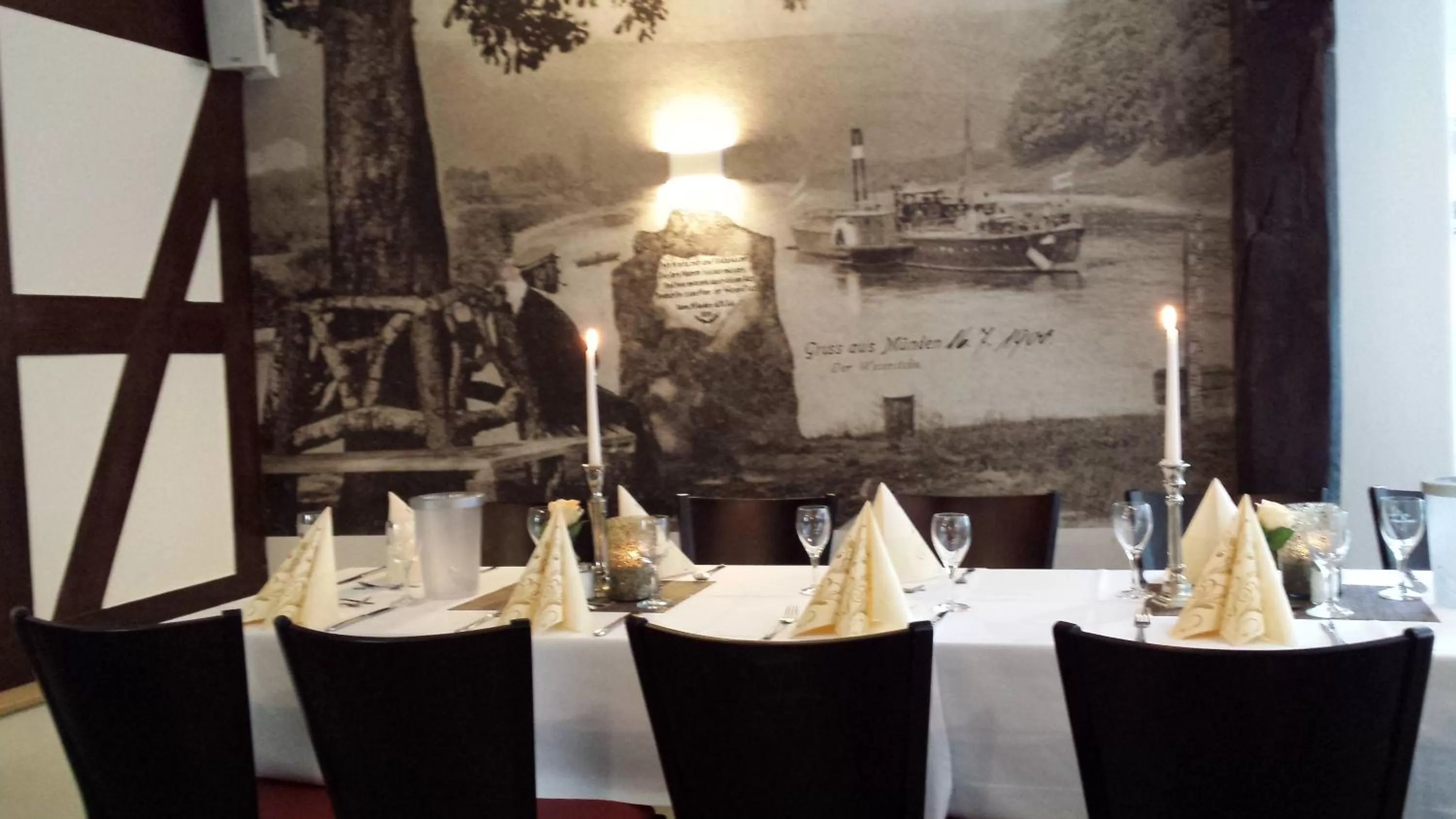 Dining area in Fachwerk-Hotel Eisenbart