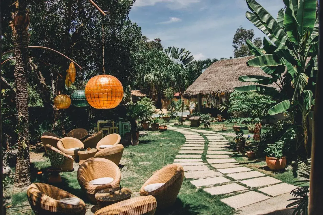 Garden in Hibiscus Garden Inn