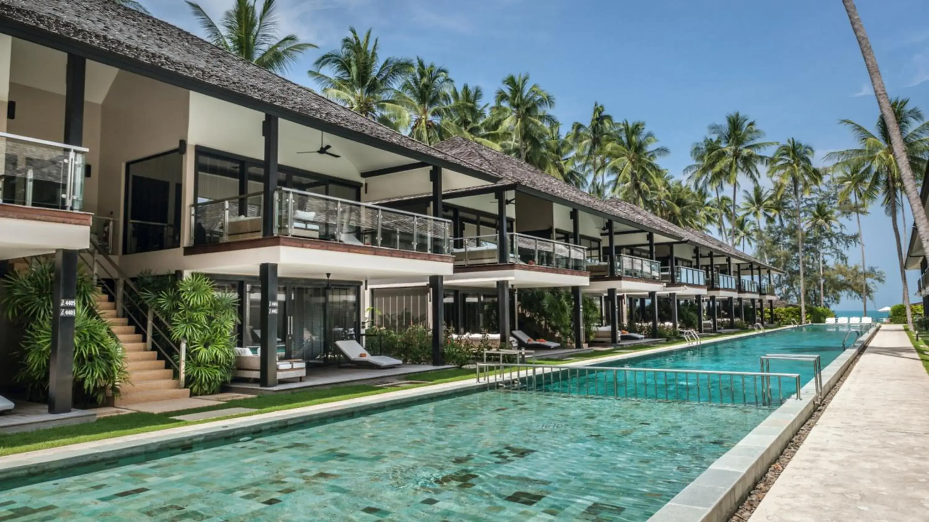 Property building, Swimming Pool in Nikki Beach Resort & Spa Koh Samui