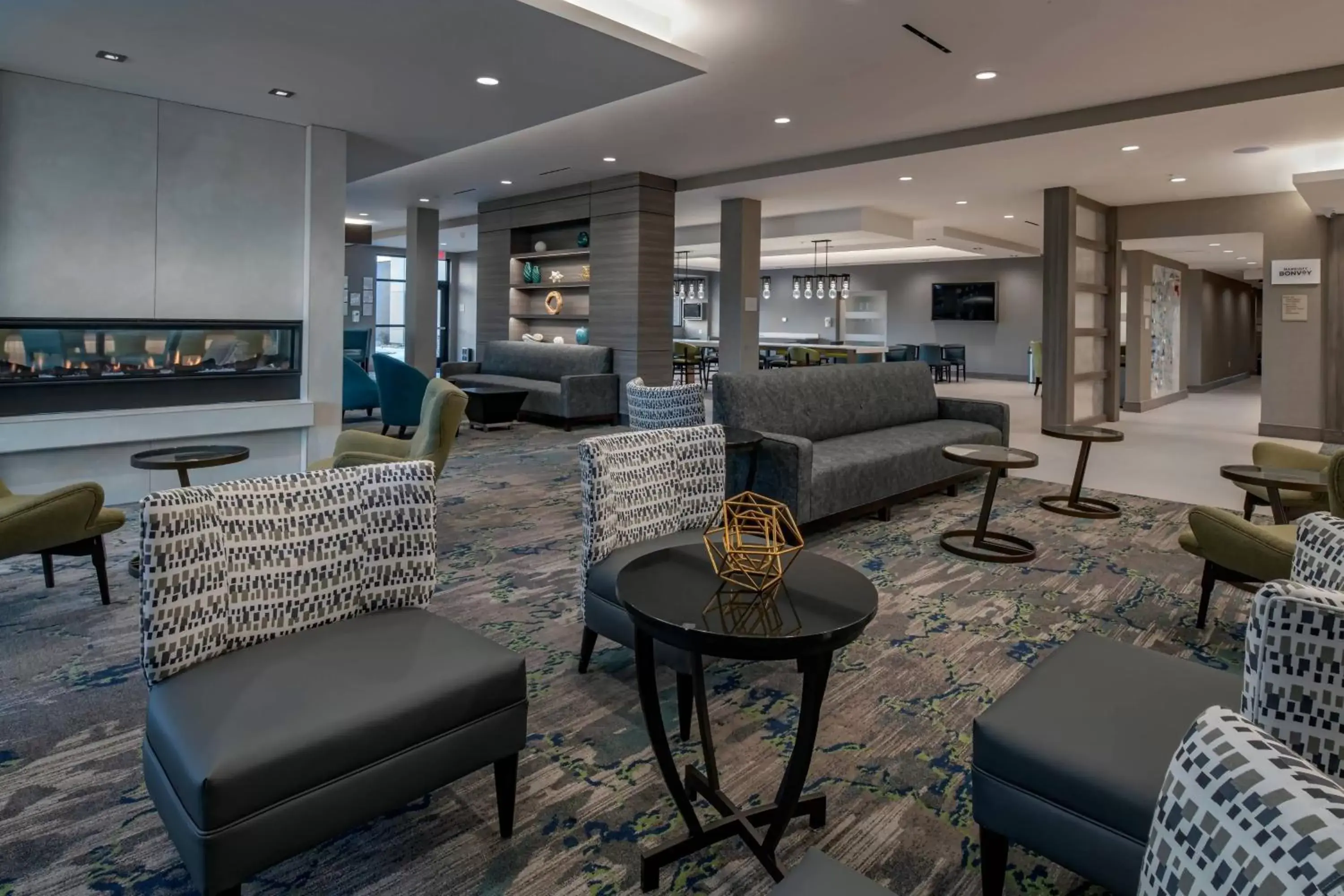 Lobby or reception in SpringHill Suites By Marriott Wrentham Plainville