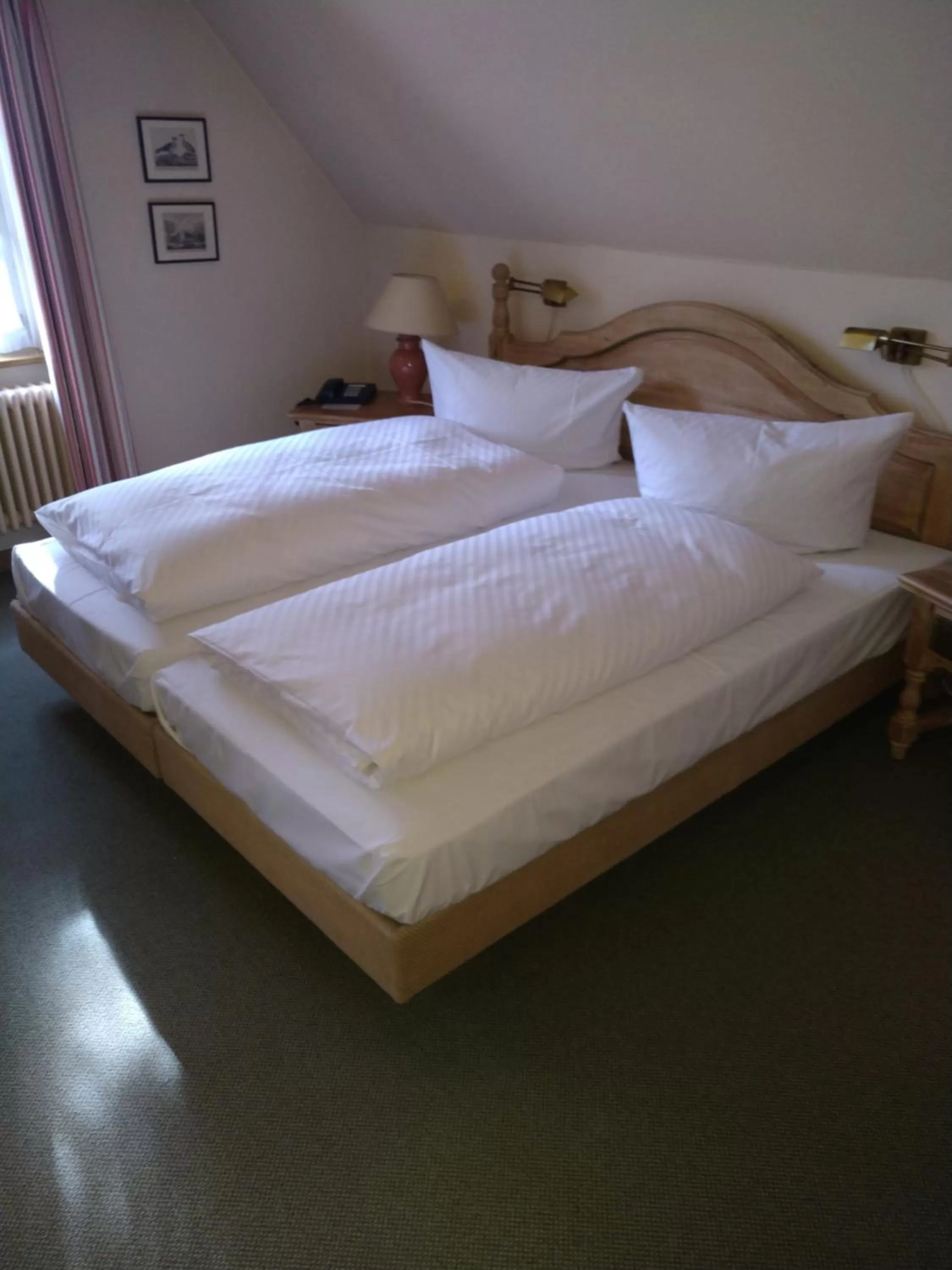 Photo of the whole room, Bed in Landhotel Hirsch
