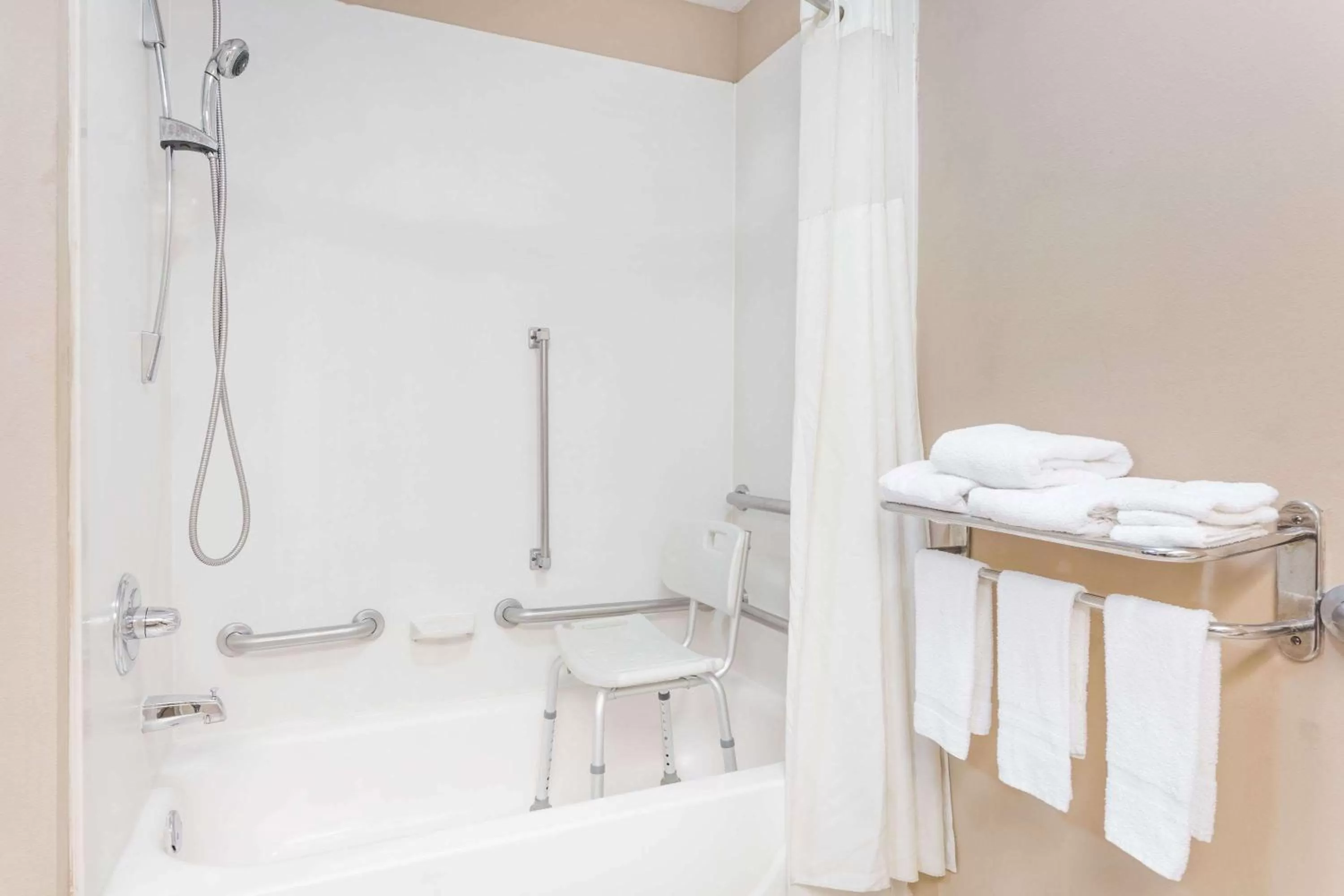 Bathroom in Super 8 by Wyndham Tallapoosa