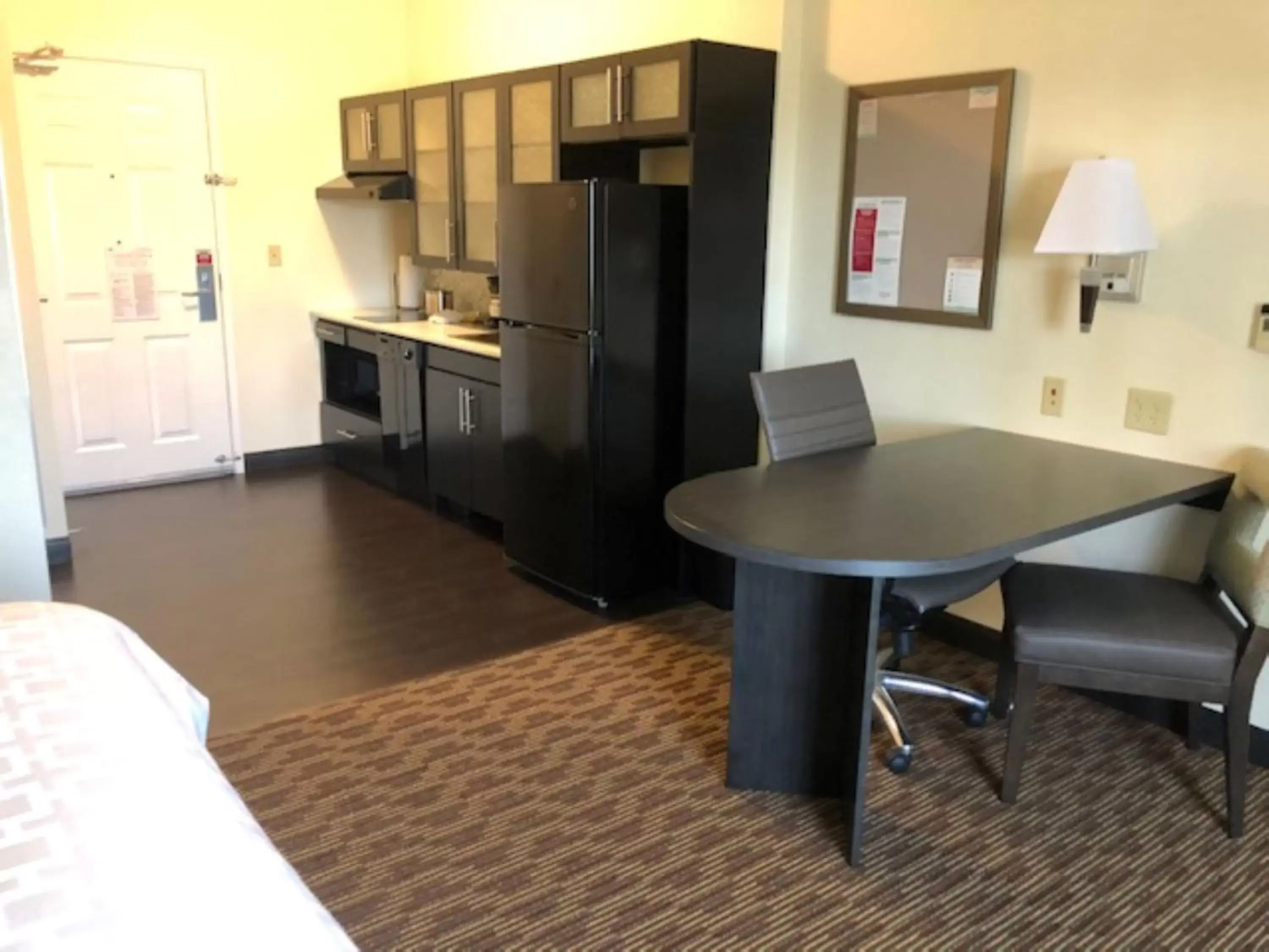 Bedroom in Candlewood Suites Fort Wayne - NW by IHG Bedroom in Candlewood Suites Fort Wayne - NW by IHG