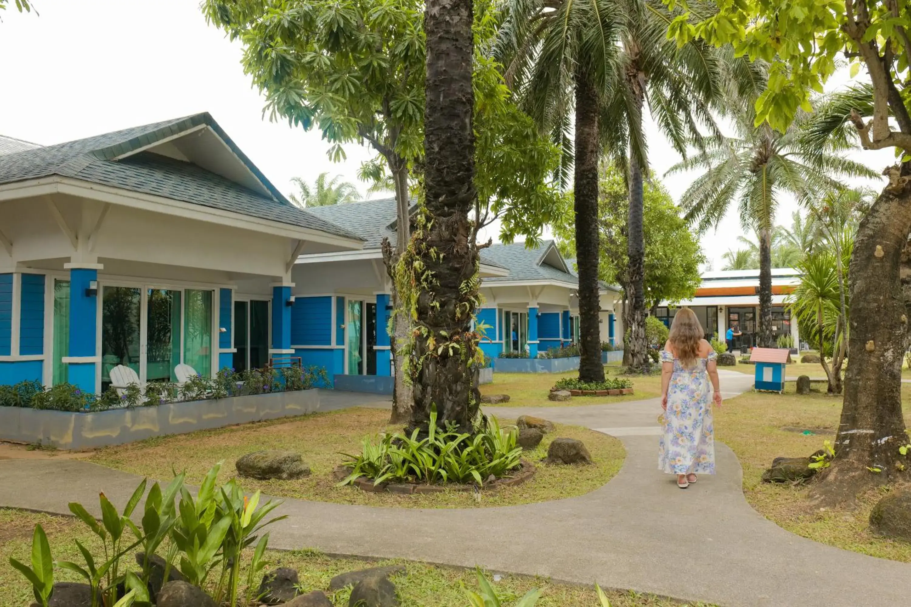 Garden, Property Building in Chaolao Tosang Beach Hotel