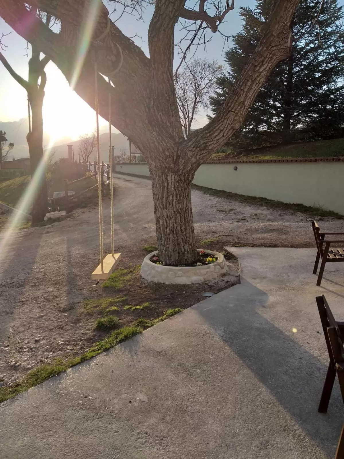 Garden in B&B Fonte Vena