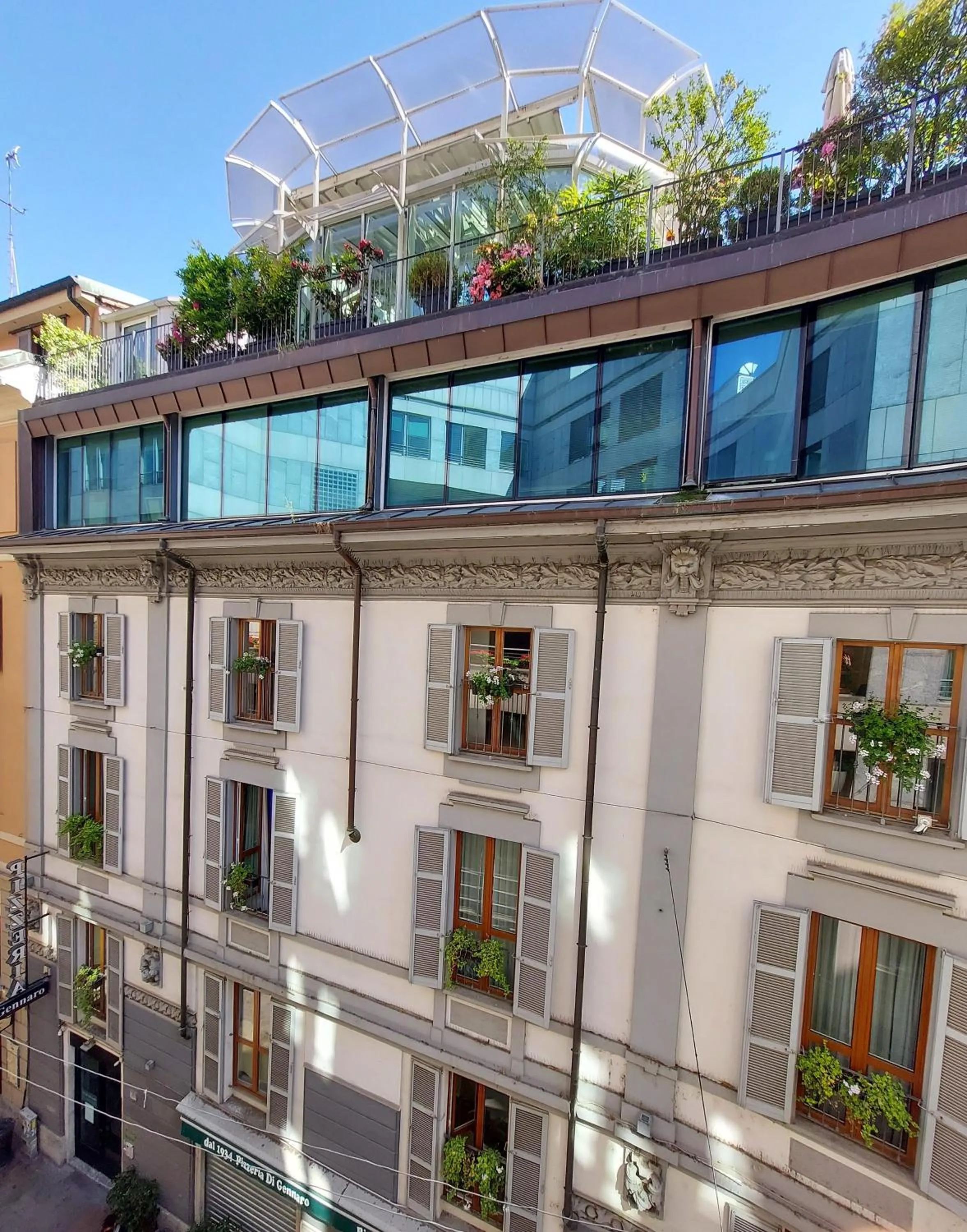 Property building in The Street Milano Duomo | a Design Boutique Hotel