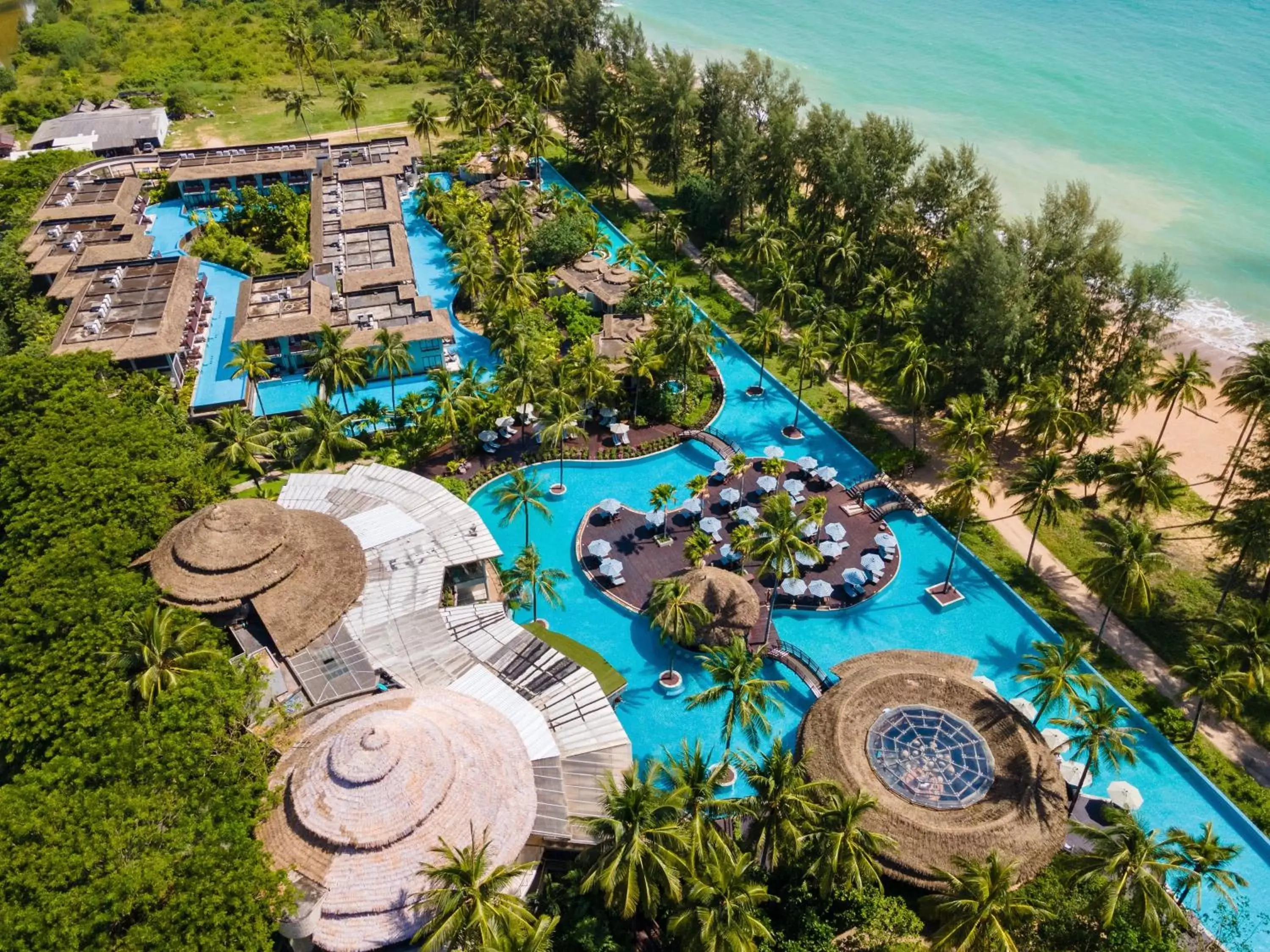 Swimming pool, Bird's-eye View in The Haven Khao Lak - SHA Extra Plus