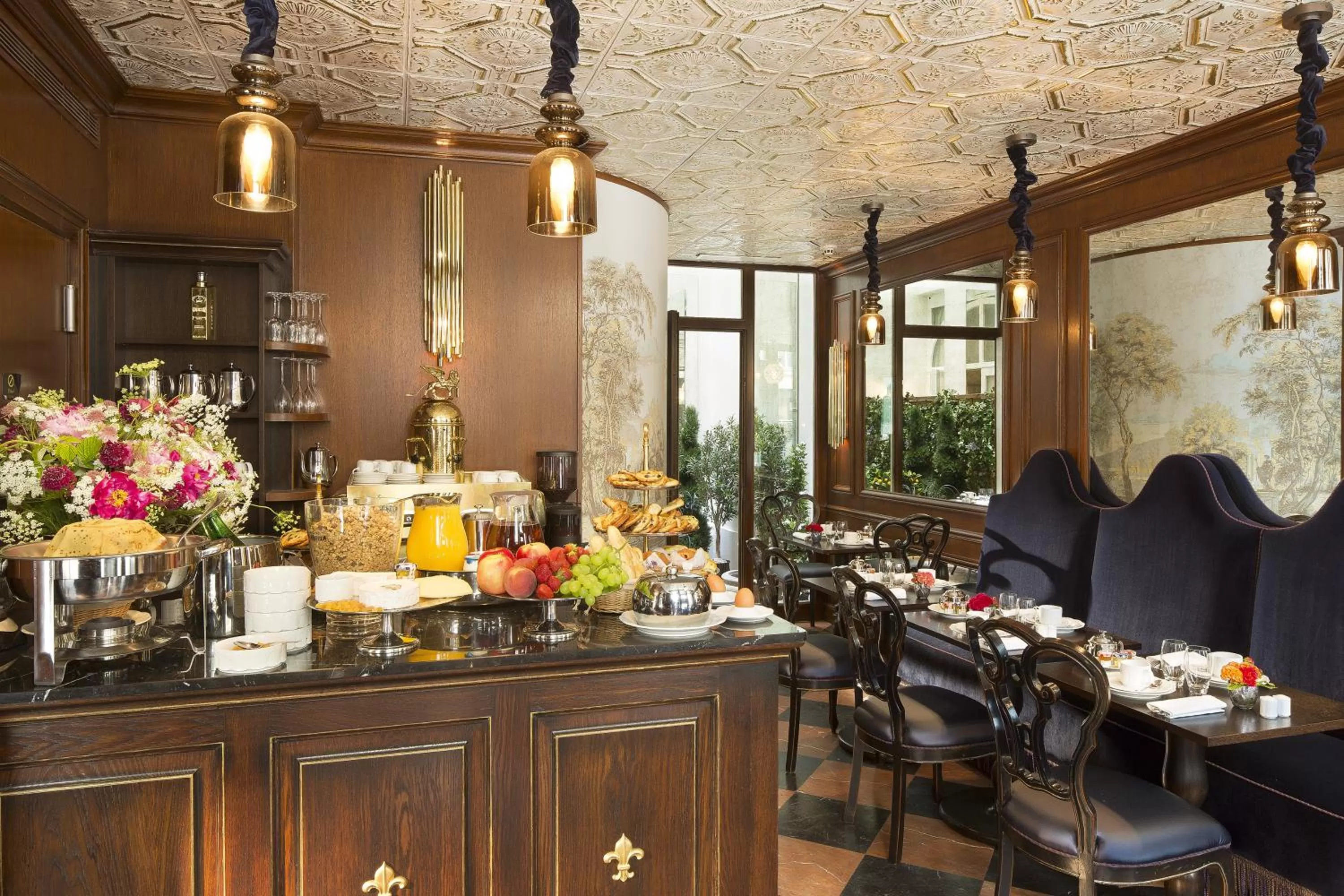 Restaurant/places to eat in Hôtel Da Vinci & Spa