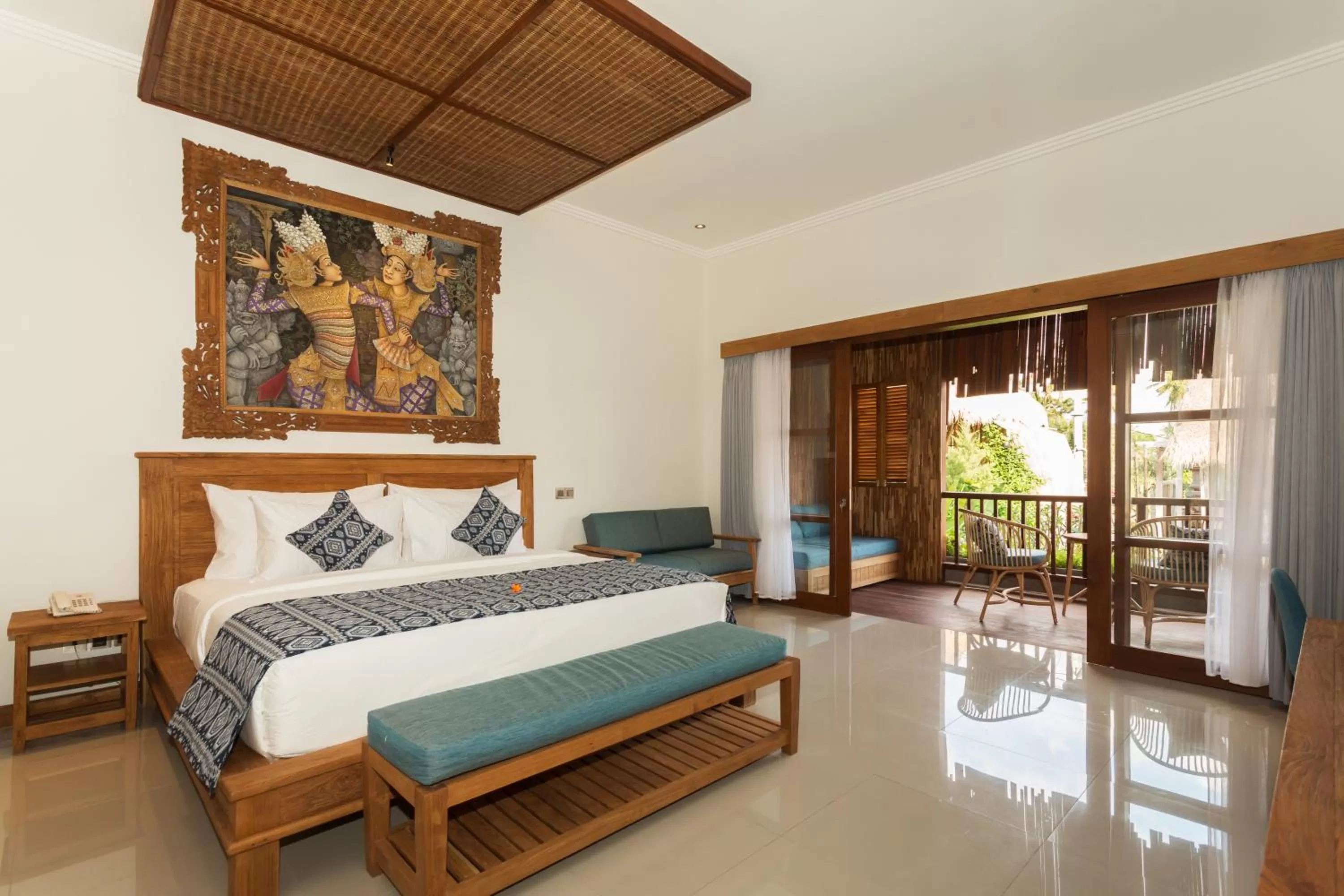 Bed in Bije Boutique & Gallery