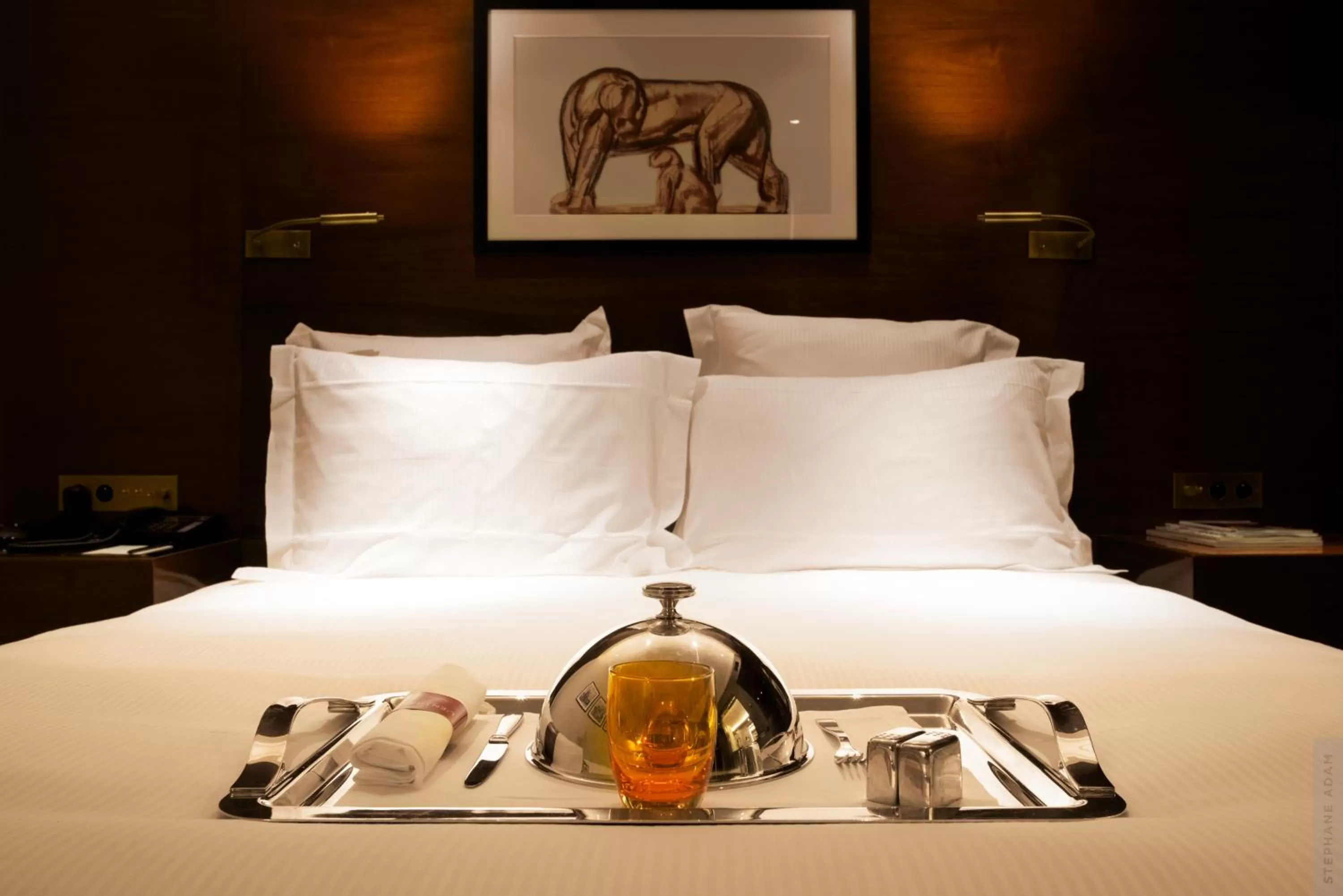 Bedroom, Bed in Hotel Montaigne