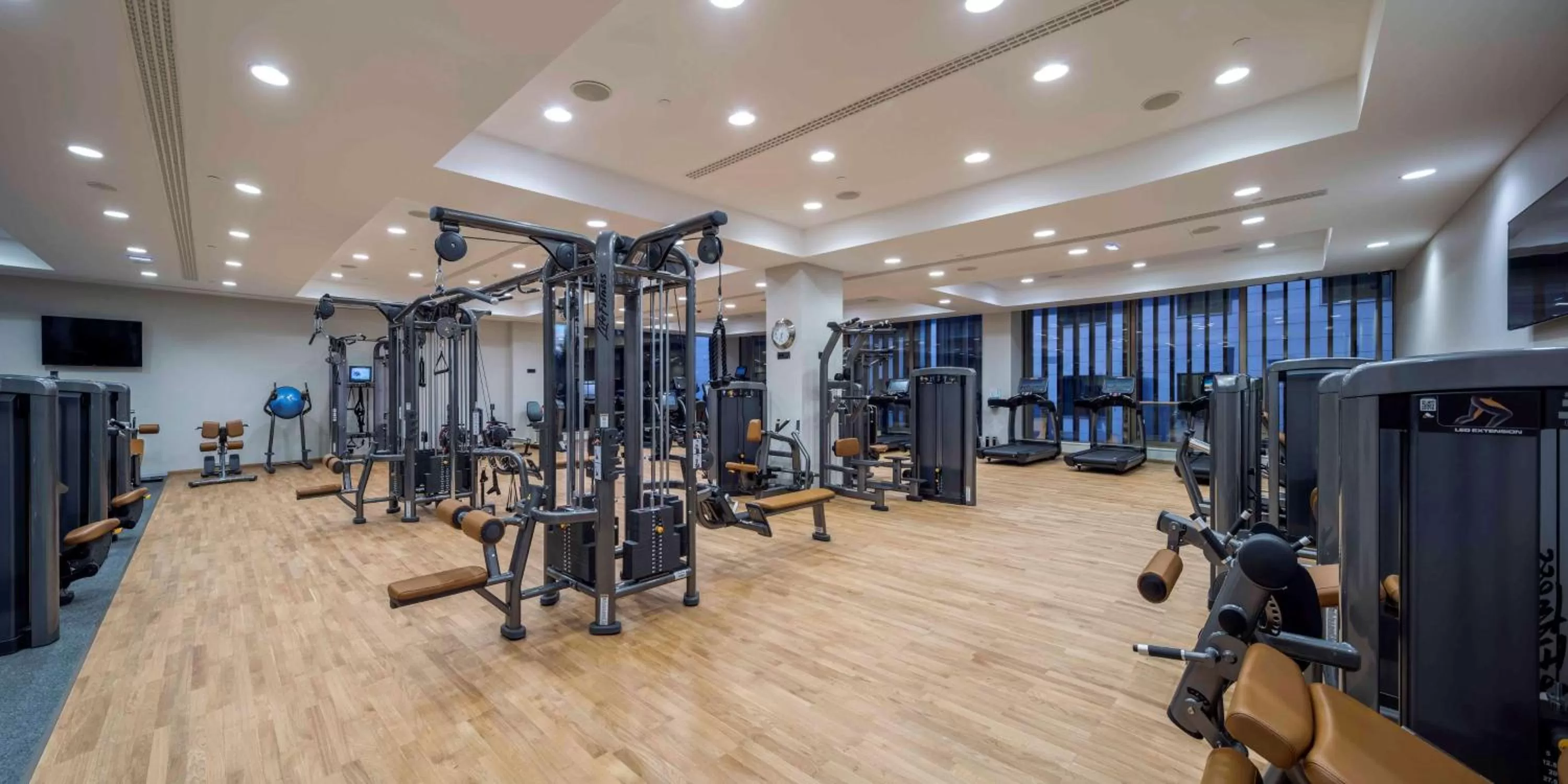 Fitness centre/facilities in Hilton Podgorica Crna Gora