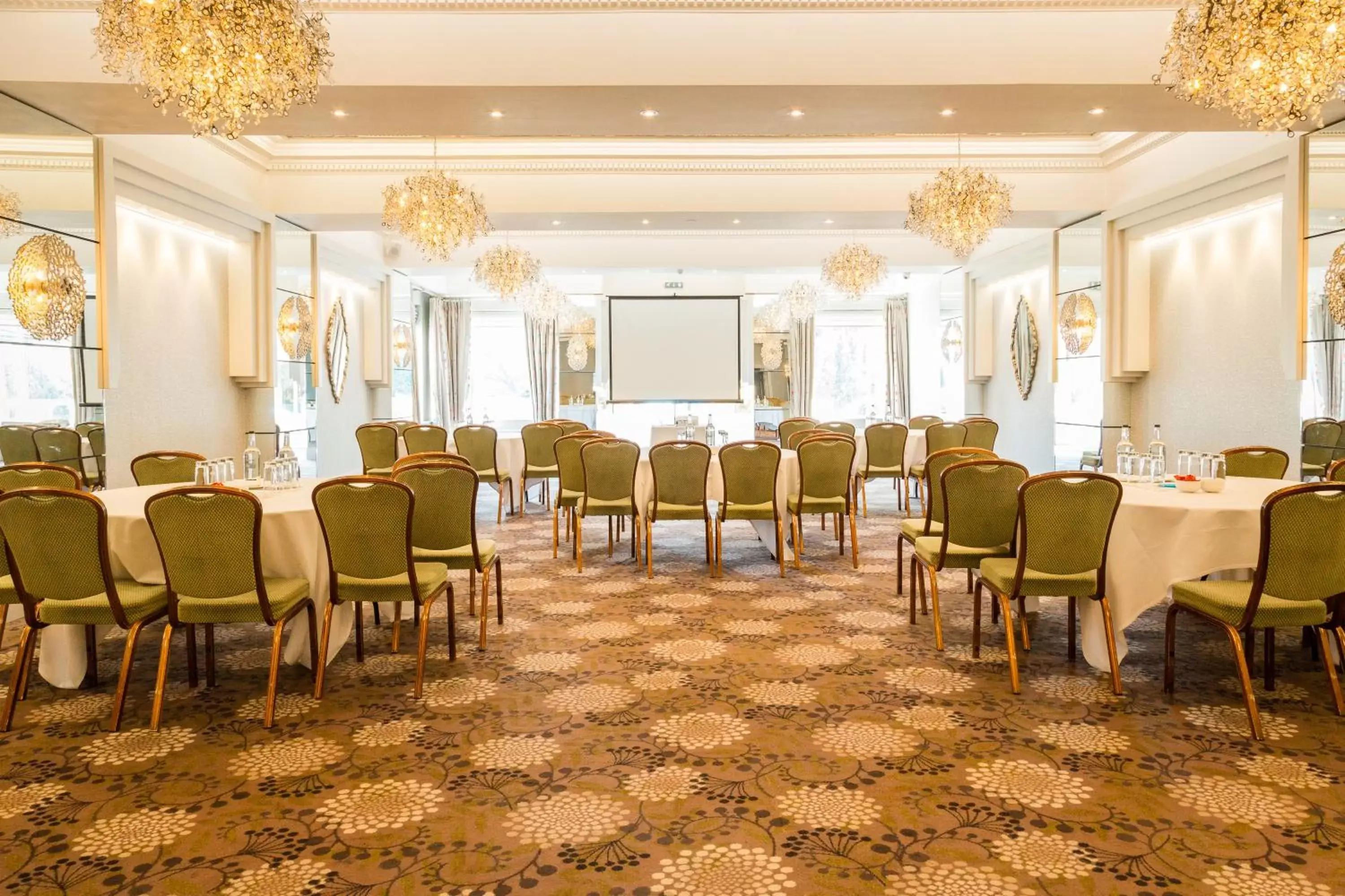 Meeting/conference room, Restaurant/Places to Eat in Thornton Hall Hotel And Spa
