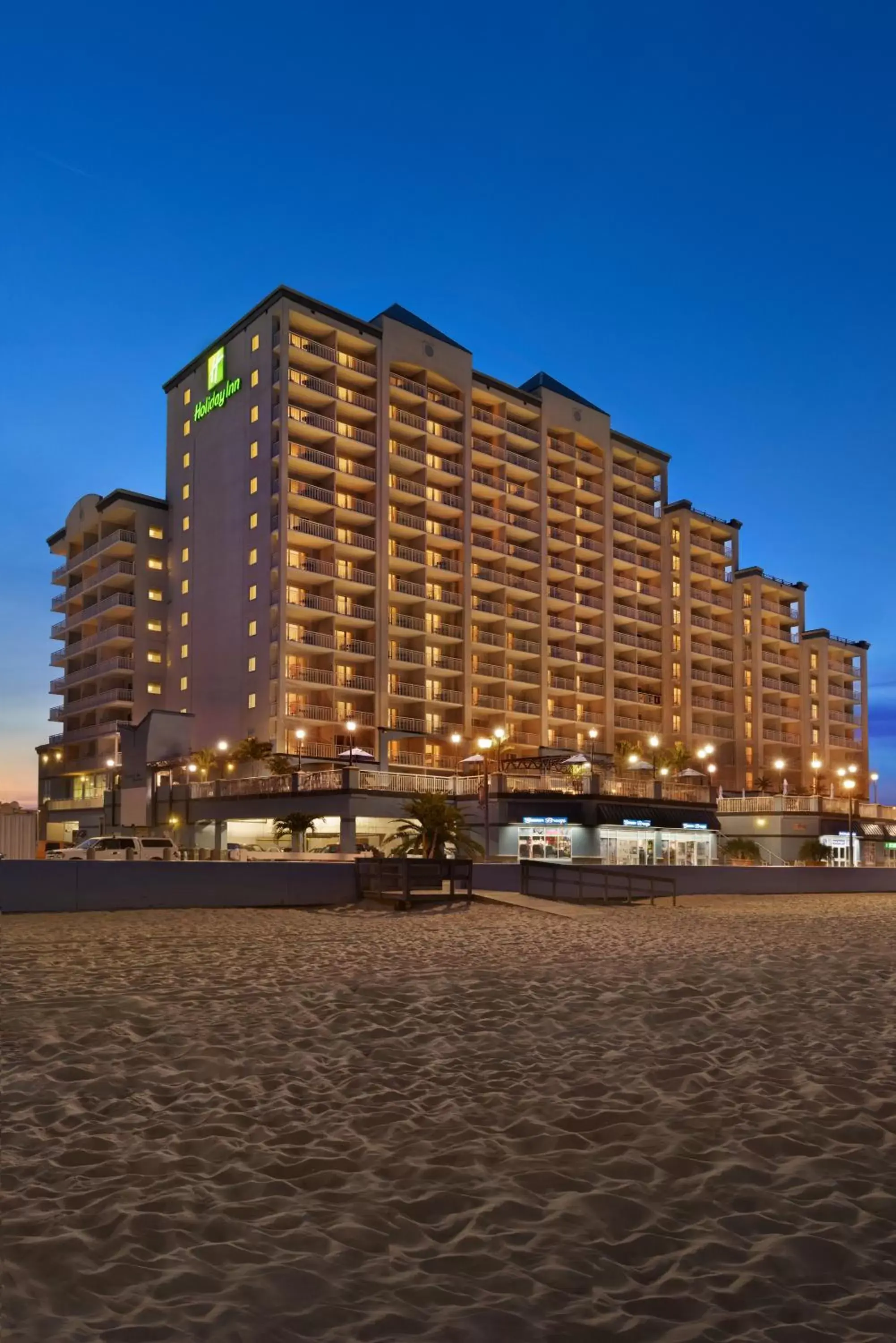 Beach, Property Building in Holiday Inn & Suites Ocean City, an IHG Hotel