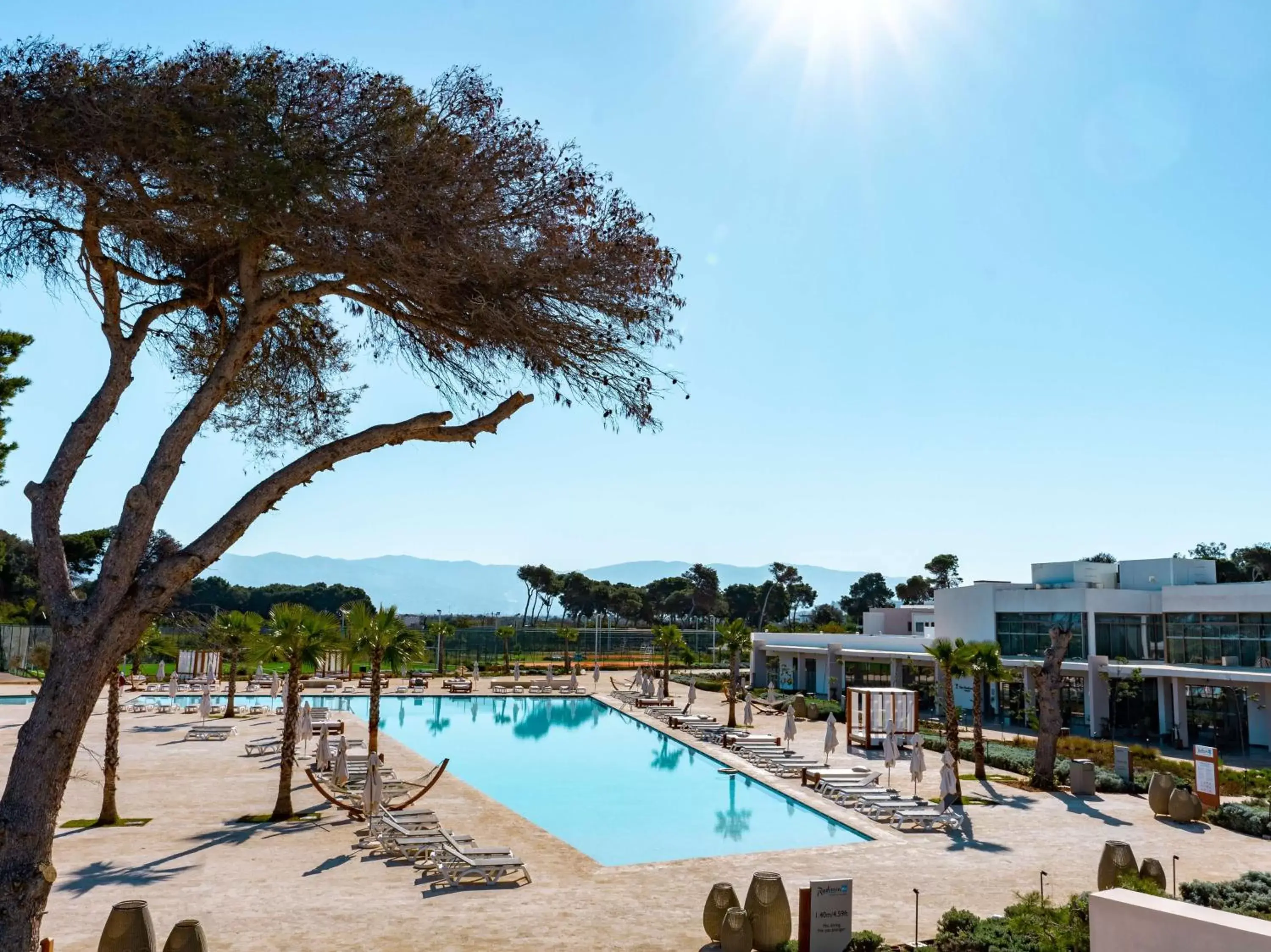 Pool view in Radisson Blu Resort Al Hoceima Pool view in Radisson Blu Resort Al Hoceima