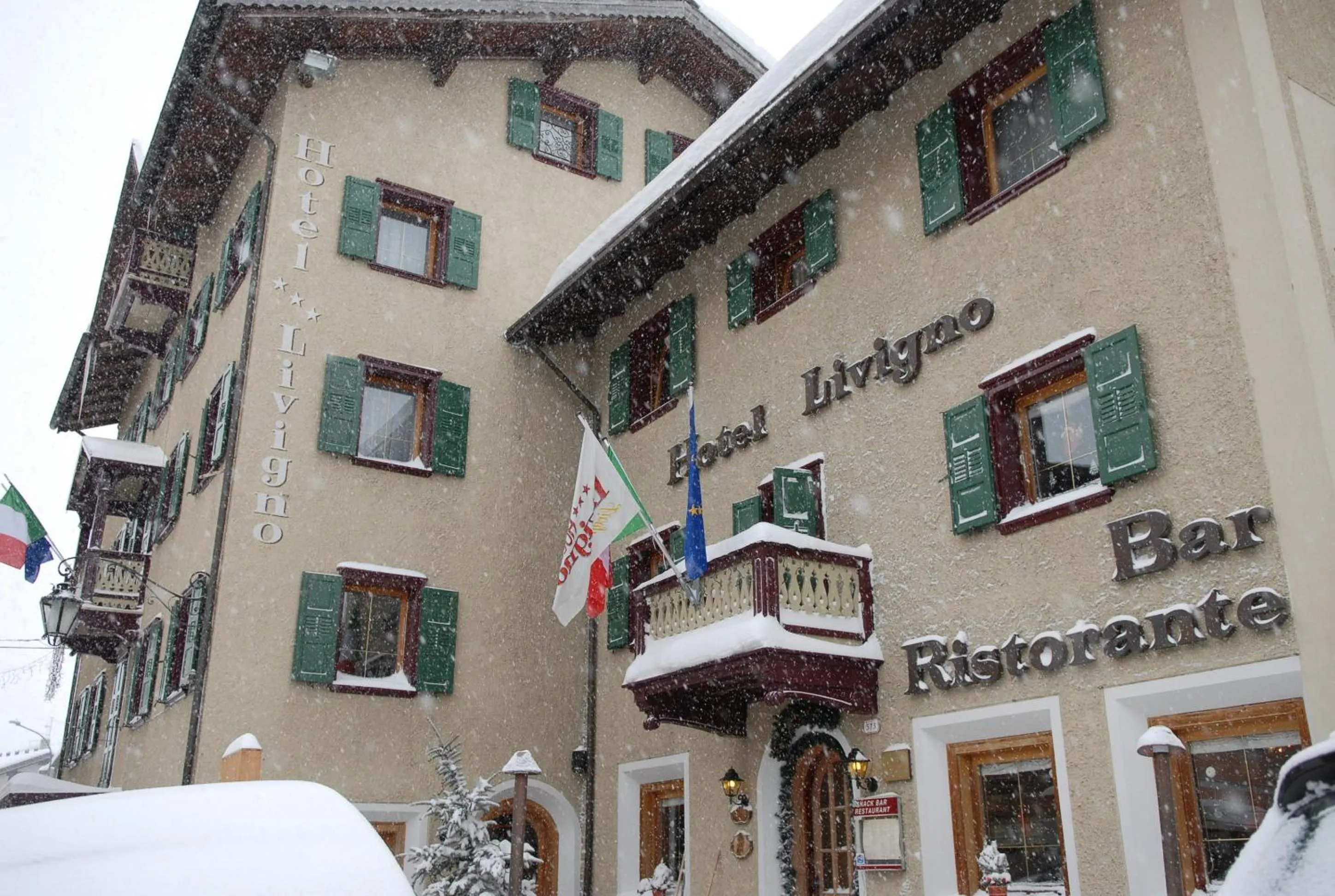 Facade/entrance in Hotel Livigno