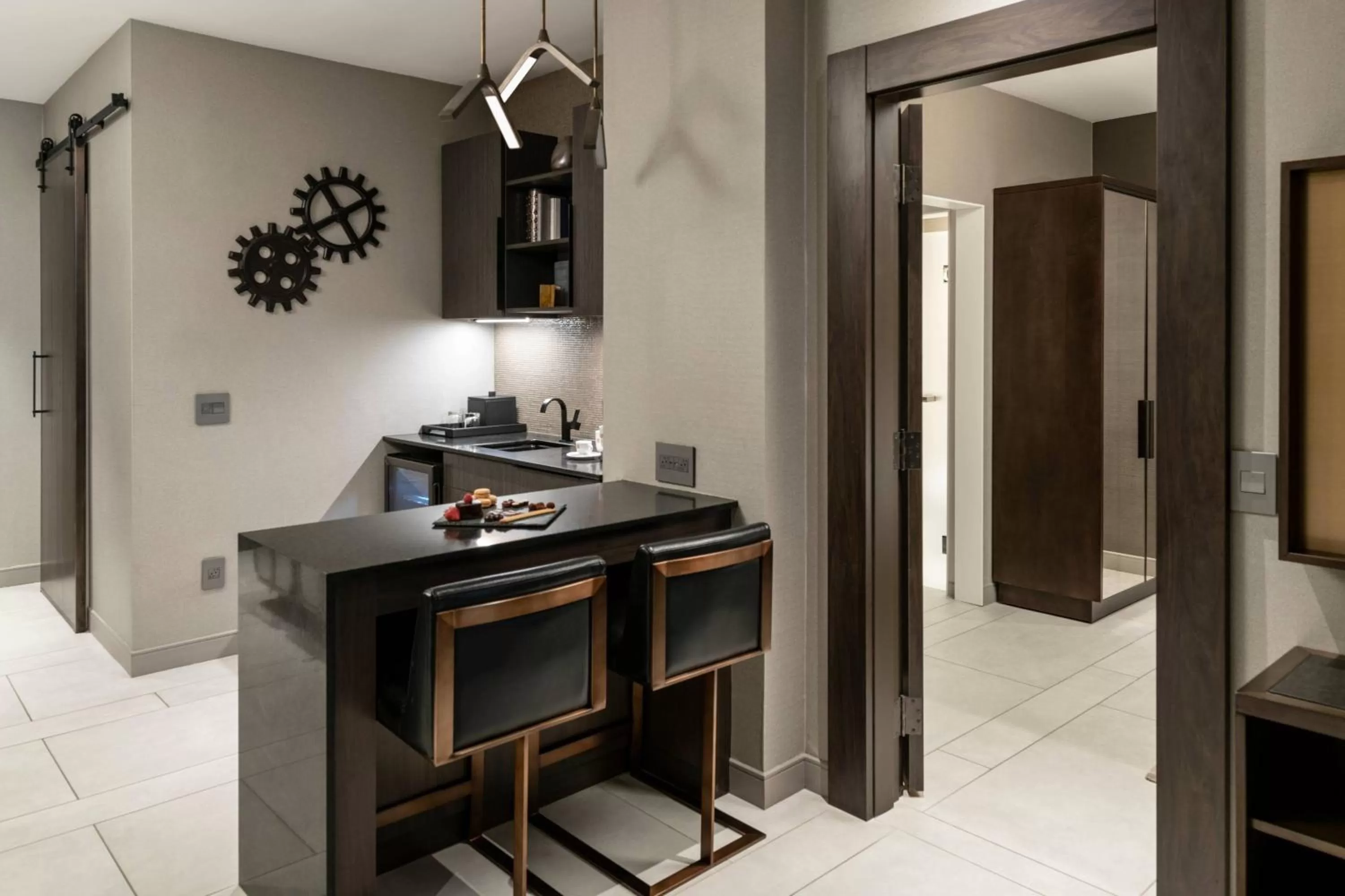 Bedroom in The Row Hotel at Assembly Row, Autograph Collection