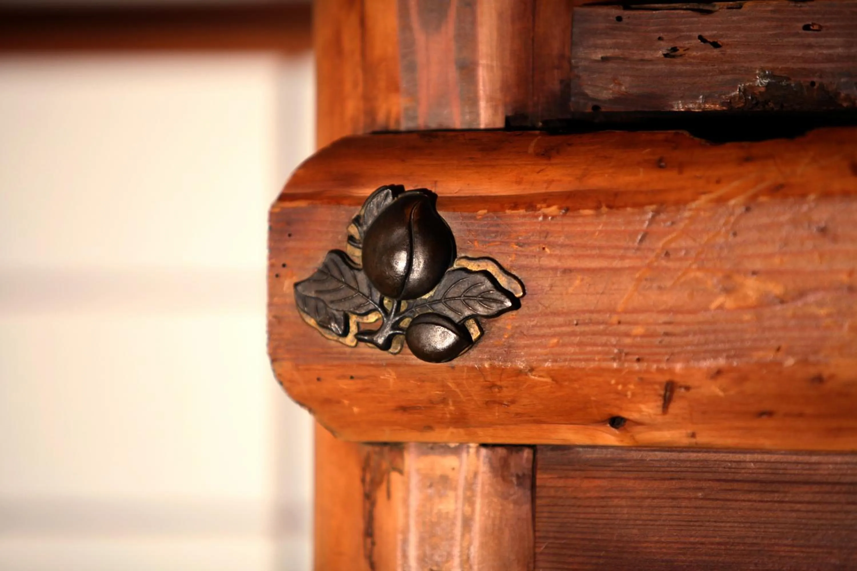 Decorative detail in Ryori Ryokan Tsurugata