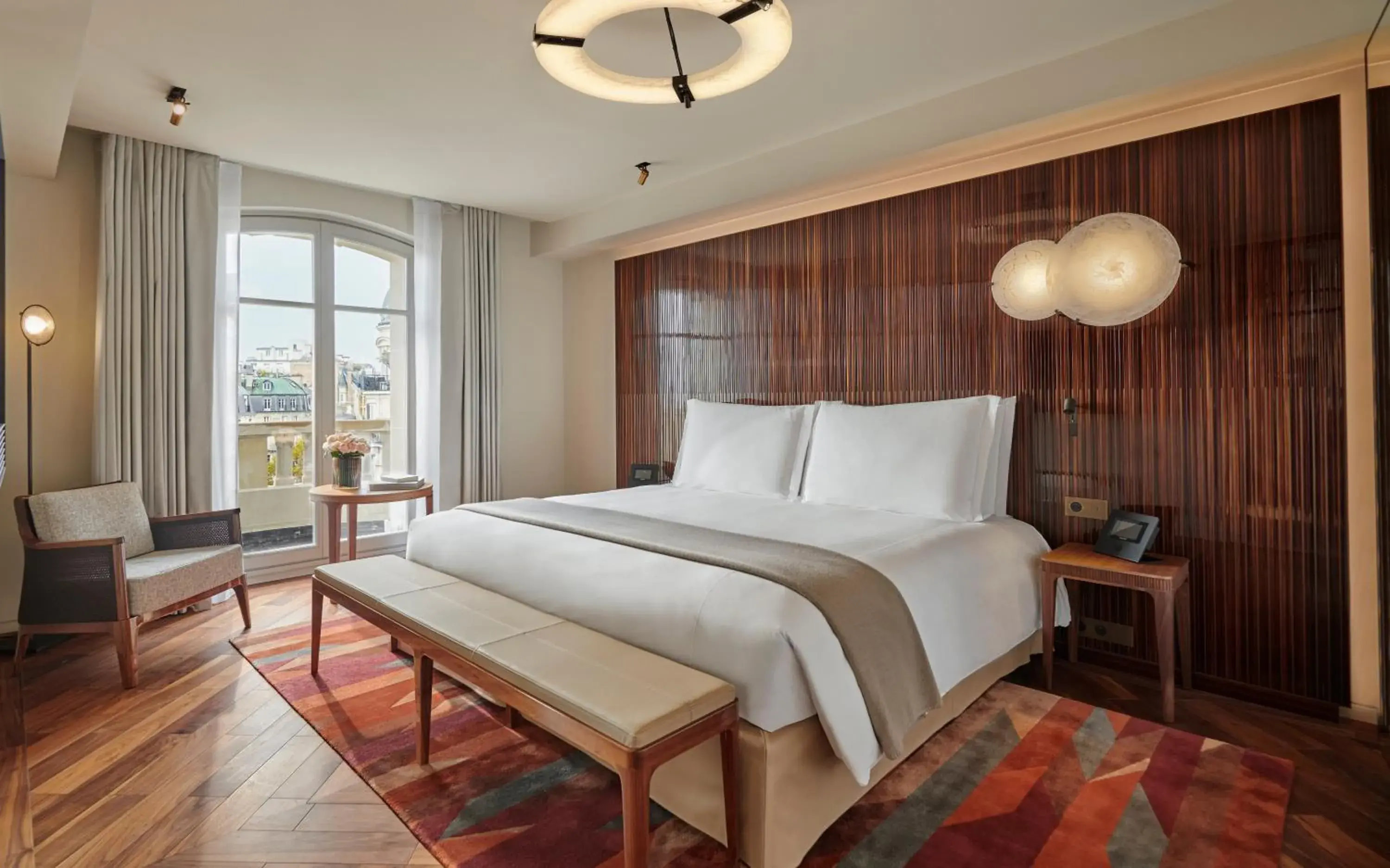 Bedroom, Bed in Hotel Lutetia