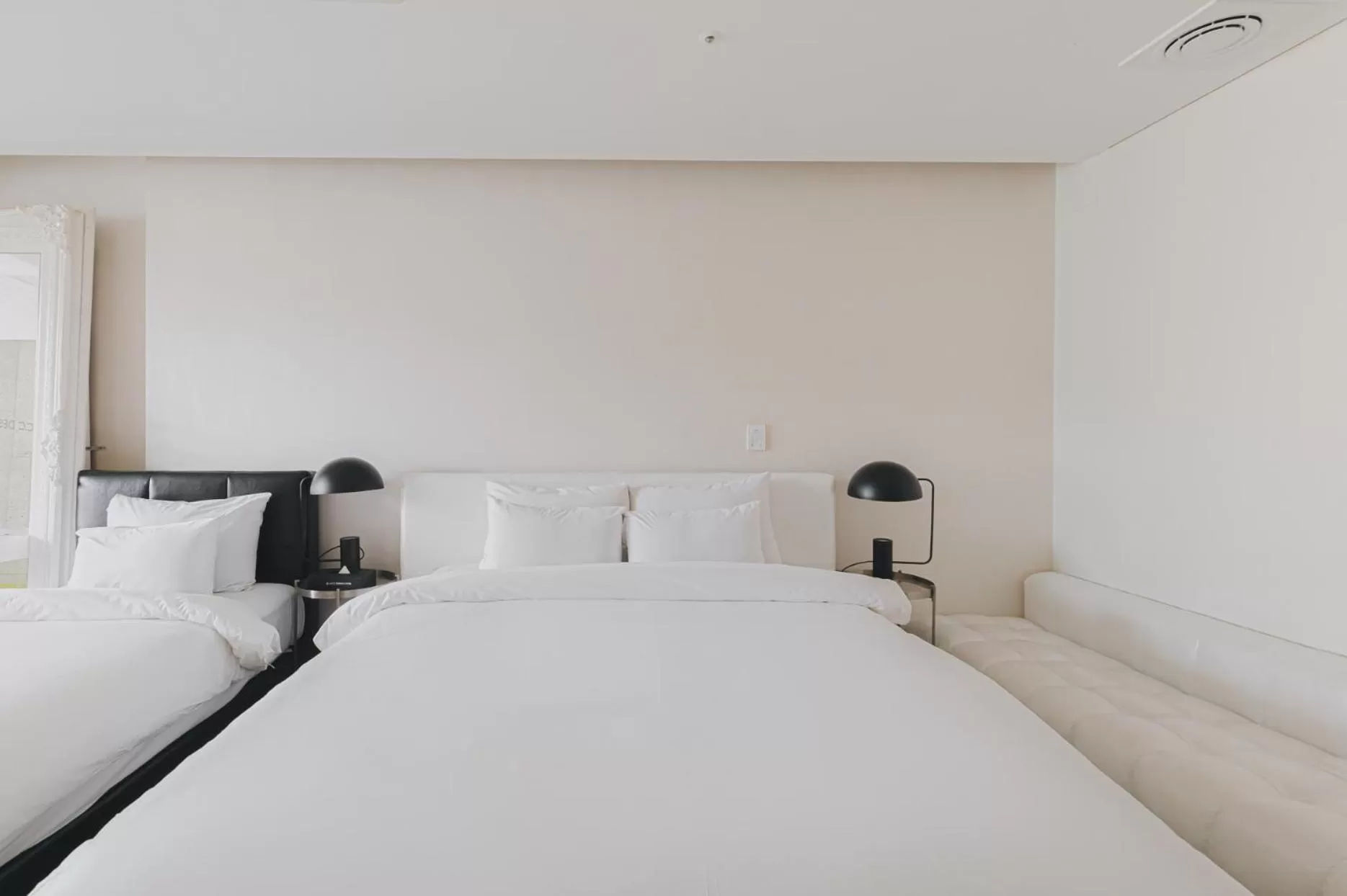 Bed in ACC Design Hotel