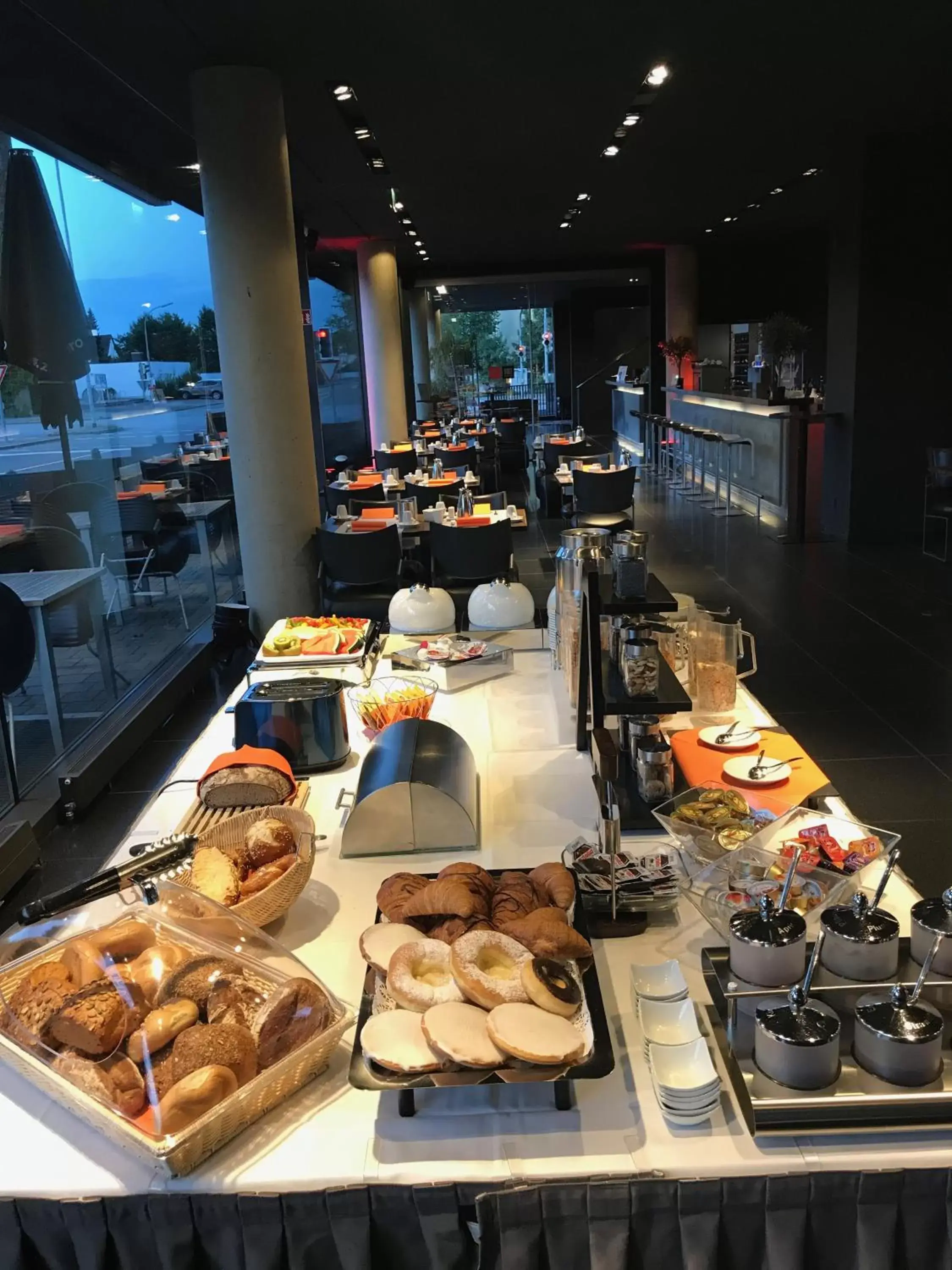 Buffet breakfast in Kult Hotel