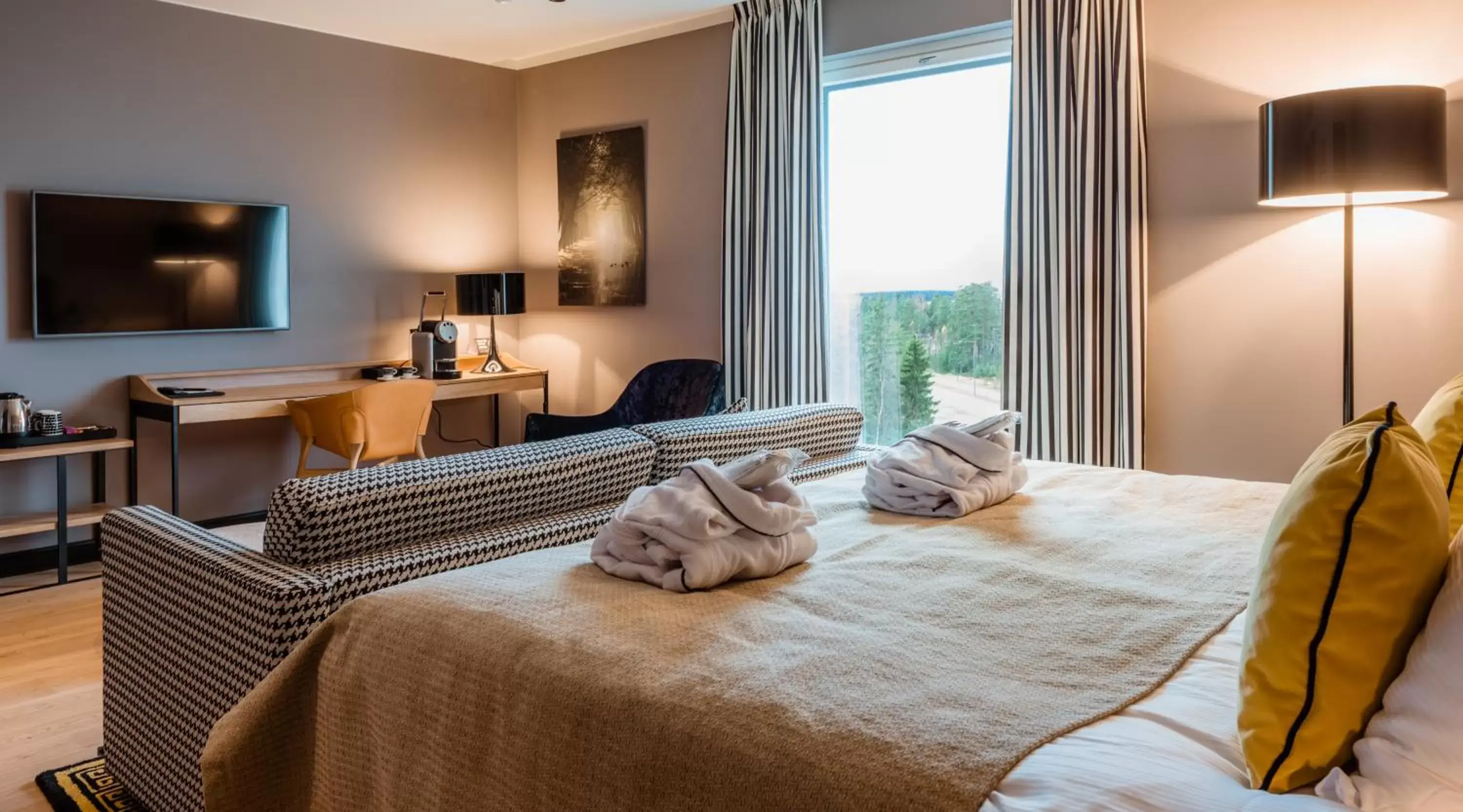 Photo of the whole room, Bed in Clarion Hotel Aviapolis Photo of the whole room, Bed in Clarion Hotel Aviapolis