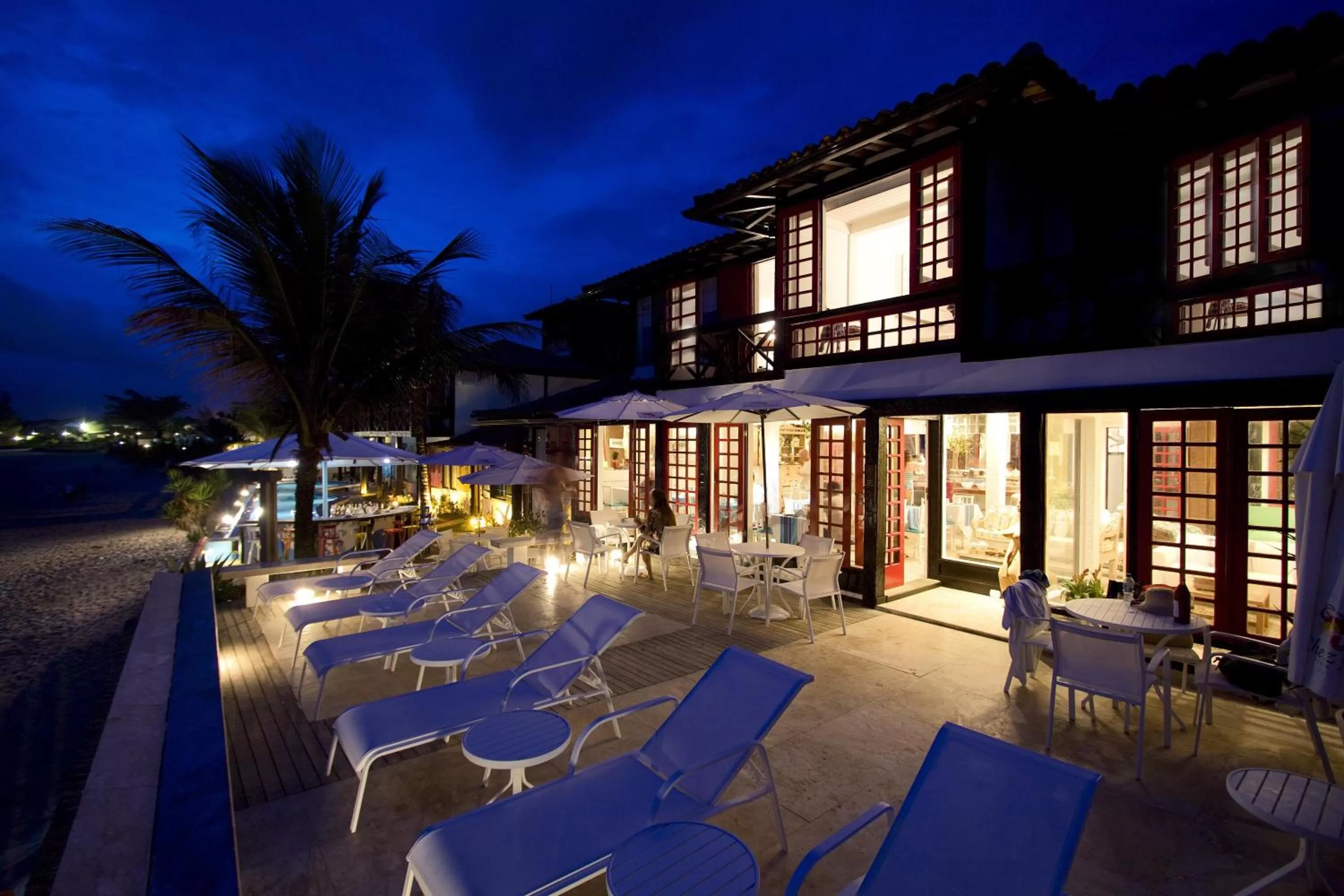 Balcony/Terrace in Chez Pitu Praia Hotel