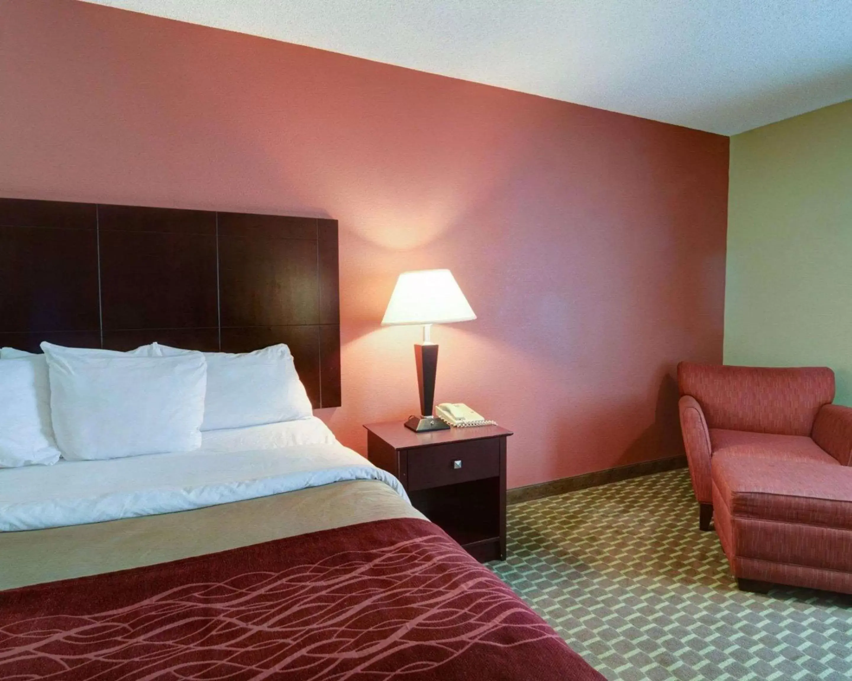 Photo of the whole room, Bed in Quality Inn & Suites Pine Bluff AR