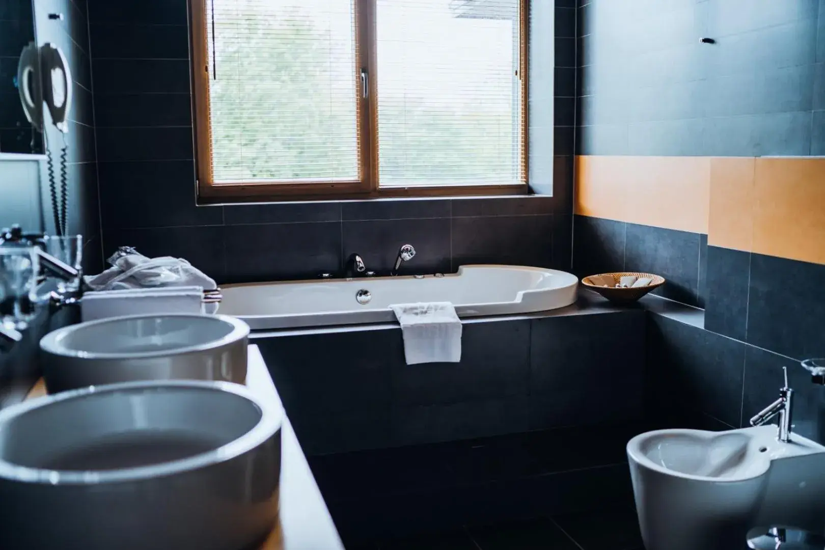 Bathroom in Gabija hotel & SPA